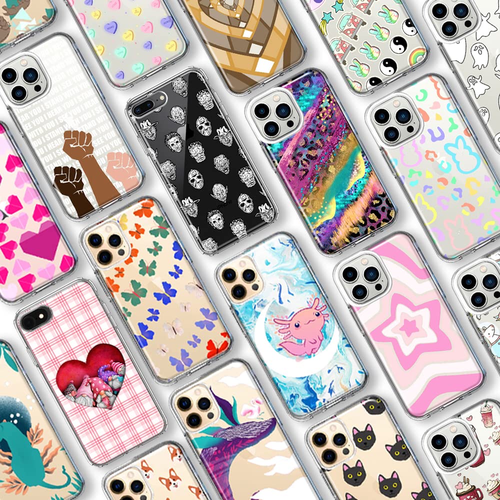Mundaze Slim Hybrid Shockproof Case for Apple iPhone 11 Pro Max - Tiger Polkadots Design Hard Shell with Soft TPU - Heavy Duty Protective Phone Cover for Everyday Use, Travel & Outdoor Activities