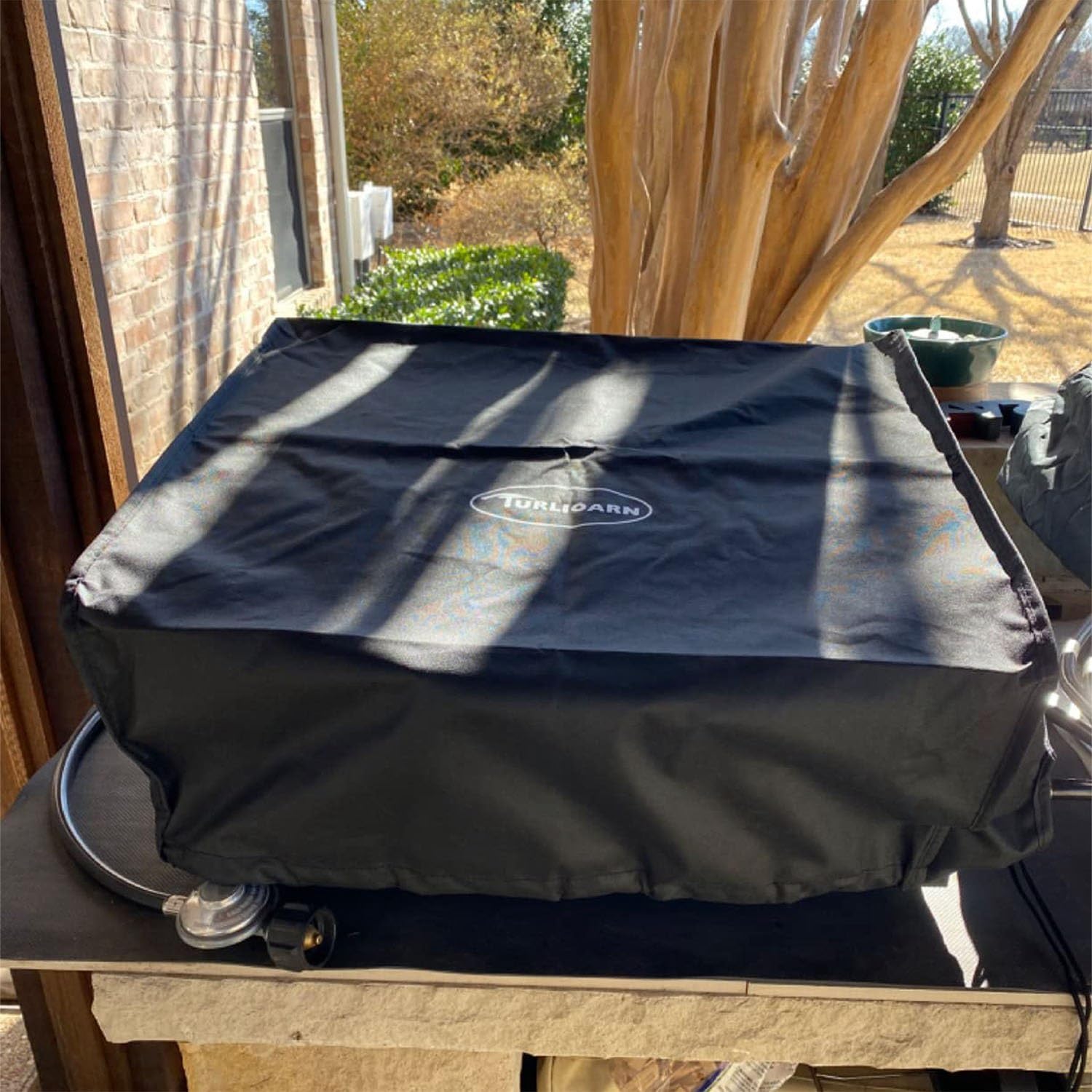 Blackstone 17 Inch Griddle Cover - Heavy Duty 600D Polyester Waterproof Gas Grill Cover for 17