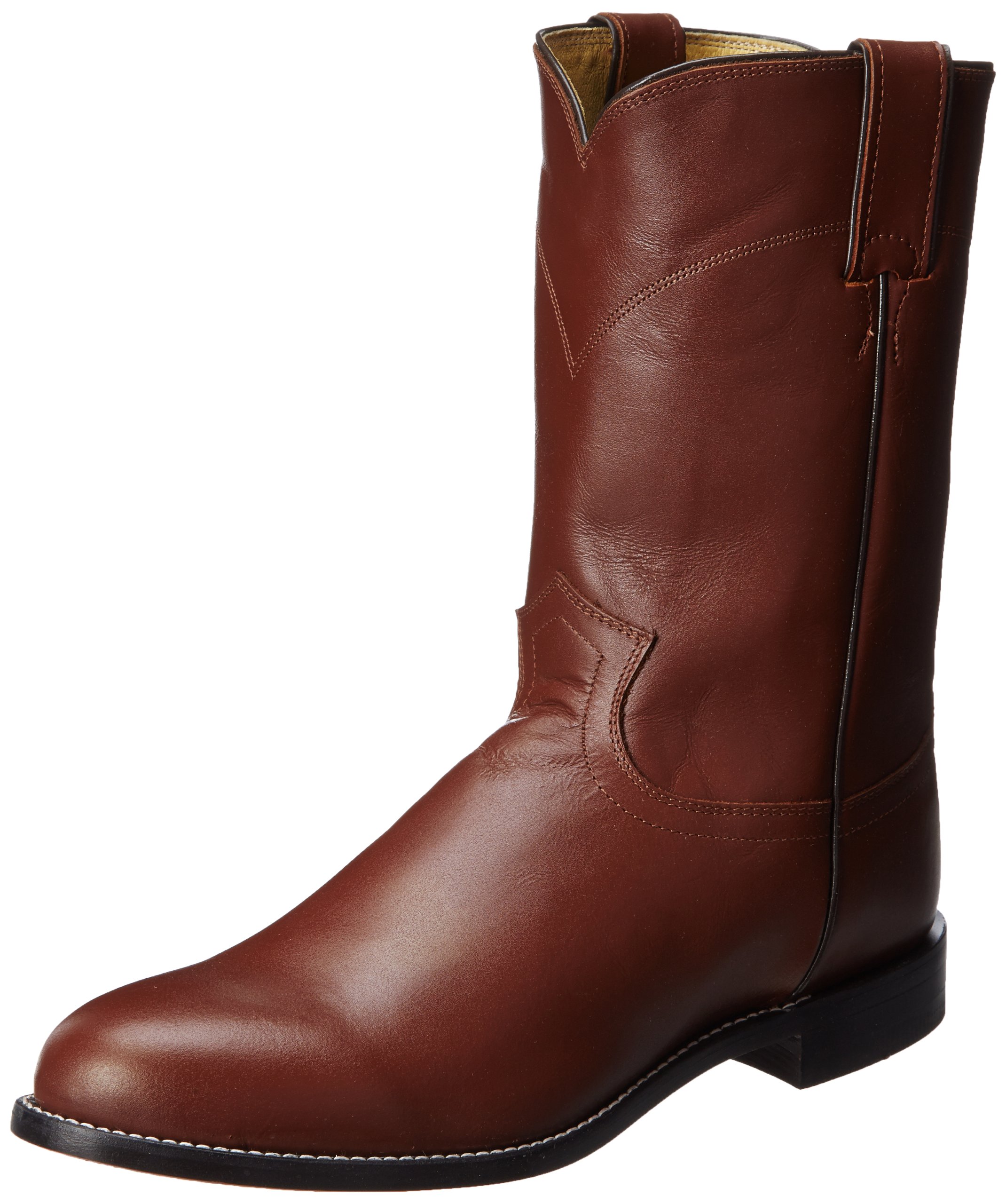 Justin Boots Men's Ropers - Western Cowboy Boots for Riding, Work & Casual Wear | Durable Leather & Comfortable Fit