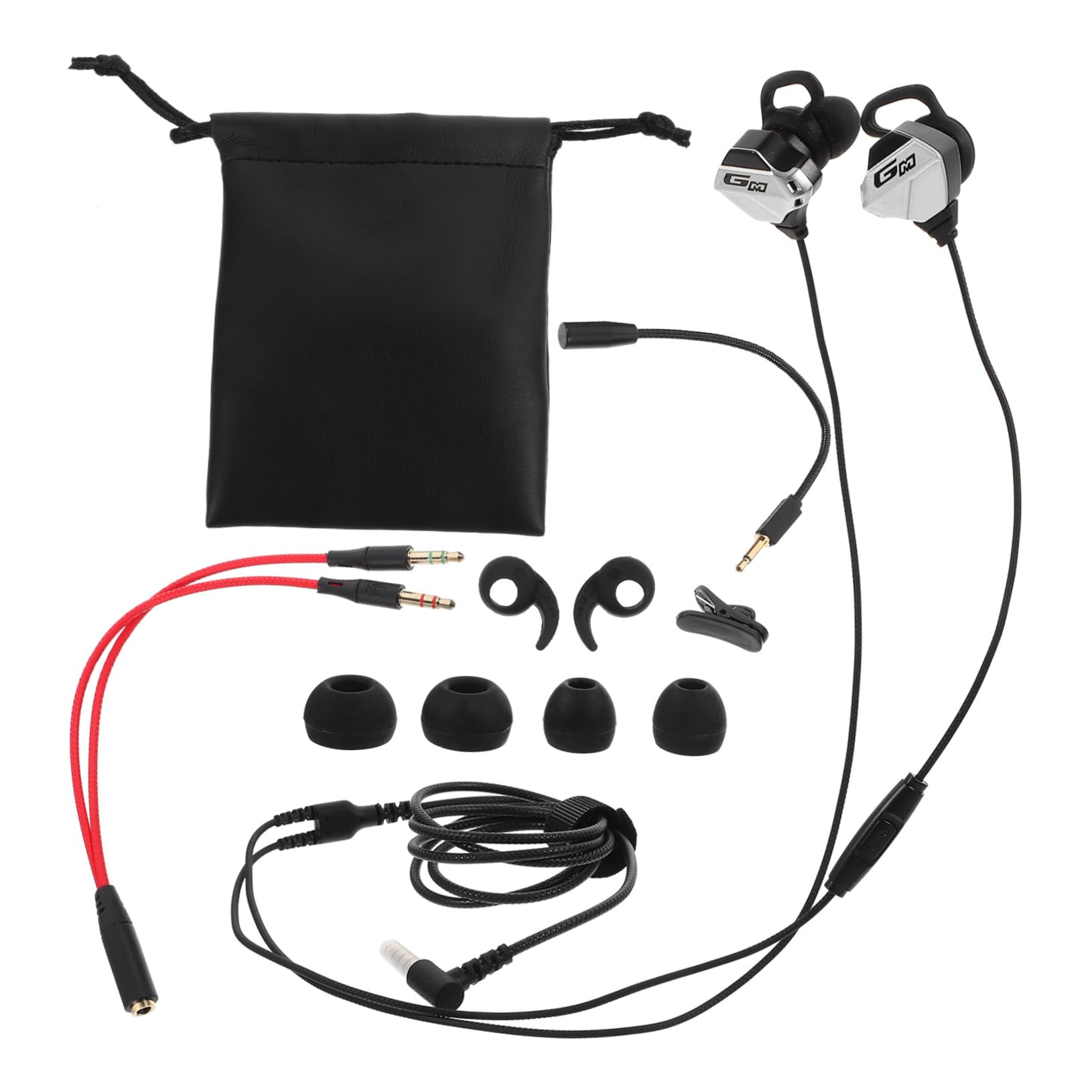 KONTONTY Noise Cancelling Gaming Headphones with Mic - Comfortable Over-Ear Design for PC, Phone & Tablet - Perfect for Gaming, Streaming & Online Meetings