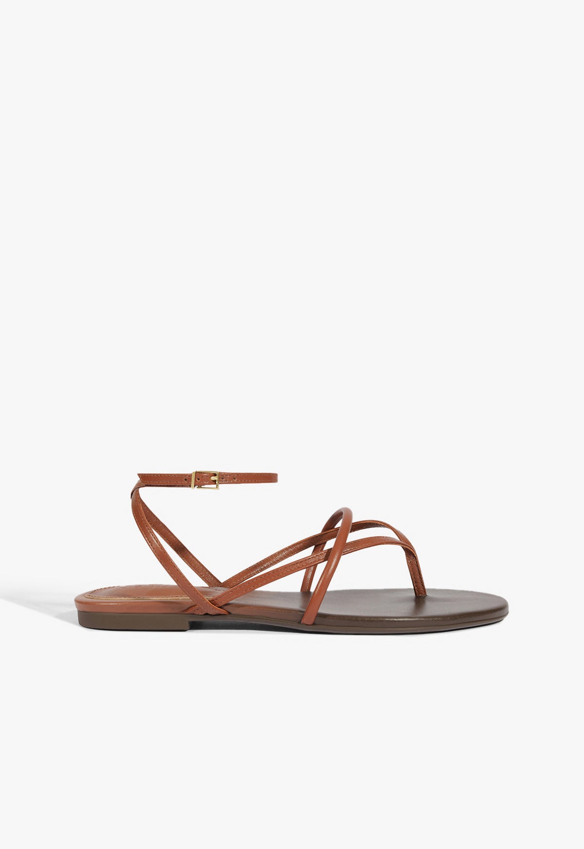 Diana Leather Sandal - Women's Comfortable Flat Sandals with 25mm Heel (S2211200140003) | Perfect for Beach, Vacation & Summer Outfits