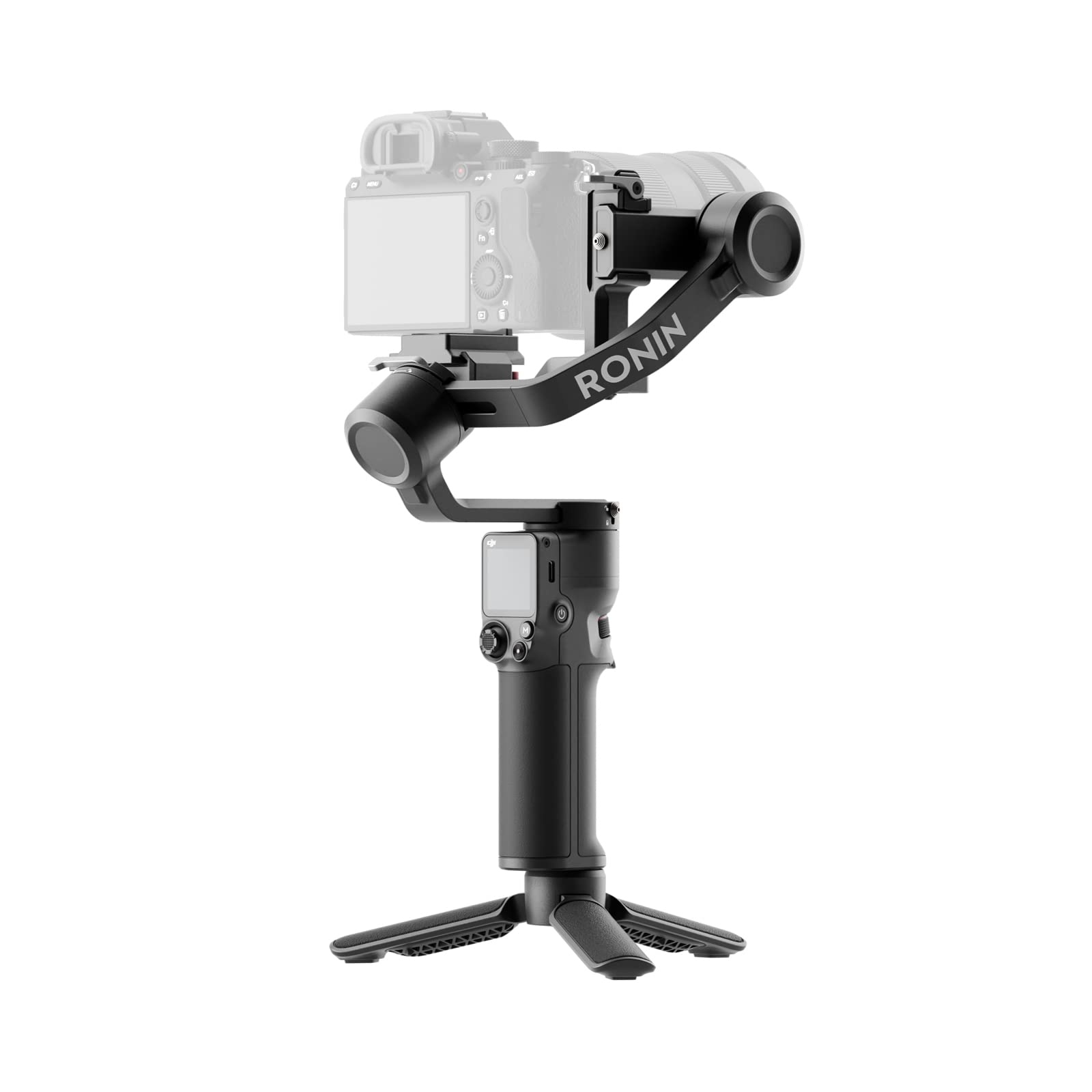 DJI RS 3 Mini 3-Axis Gimbal Stabilizer for Canon Sony Panasonic Nikon Fujifilm Cameras - 2kg (4.4lbs) Payload, Bluetooth Control, Vertical Shooting | Perfect for Vlogging, Travel & Action Videography