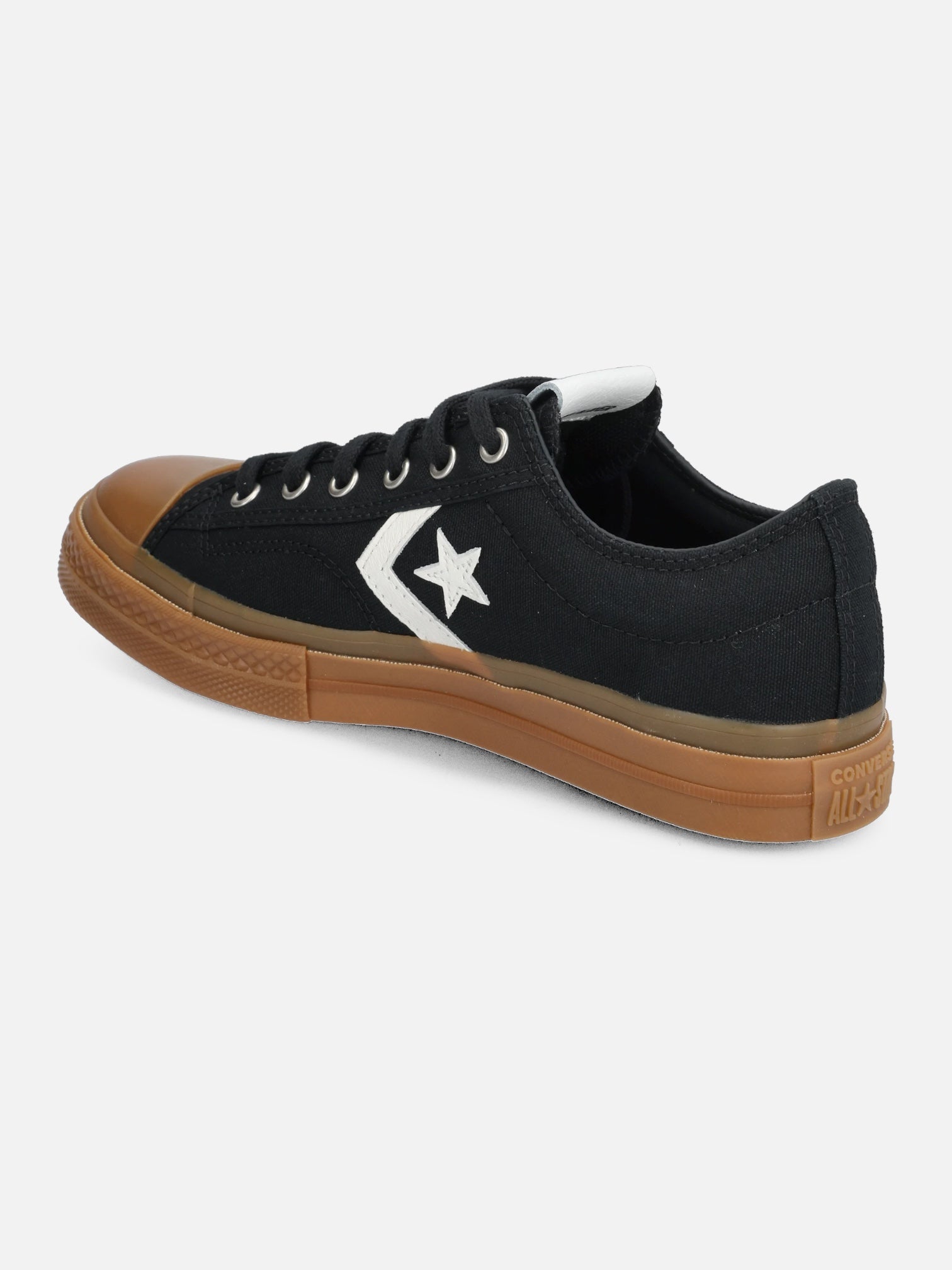 Converse Star Player 76 Sneakers - Black & Brown Retro Basketball Shoes for Men & Women | Casual Streetwear & Vintage Style Fashion