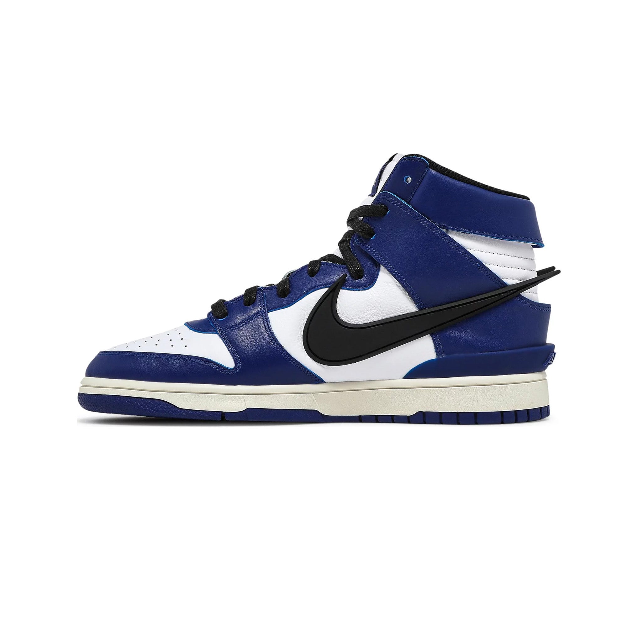 AMBUSH x Nike Dunk High 'Deep Royal' Retro Basketball Shoes - Stylish Sneakers for Men & Women, Perfect for Streetwear & Casual Outfits