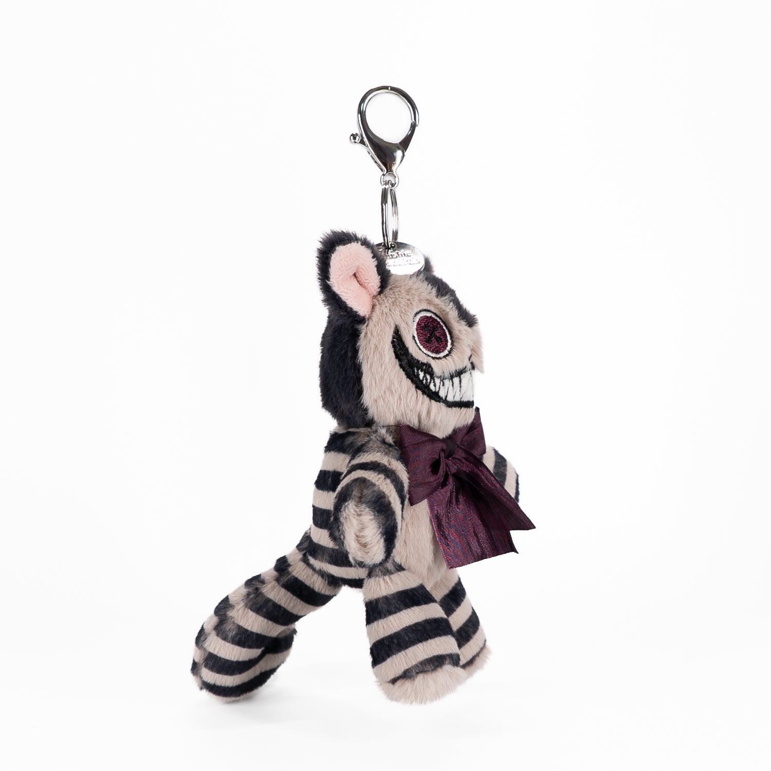 Victorian McGee's Alice in Wonderland Cheshire Cat Plush Keychain - Cute Collectible Accessory for Disney Fans, Gifts & Backpack Decor