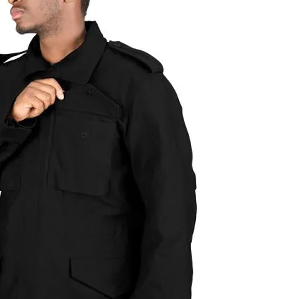 Propper Men's M65 Field Coat Jacket - Waterproof Military Jacket for Outdoor Activities, Hunting & Camping | Durable Tactical Jacket for Hiking & Adventure