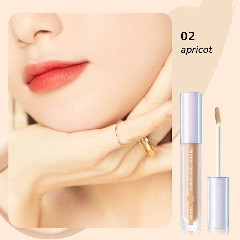 MARIE BEAUTY Small Milk Stick Concealer - Creamy Full Coverage Liquid Concealer for Dark Circles, Blemishes & Acne - Perfect for Everyday Makeup & On-The-Go Touch Ups