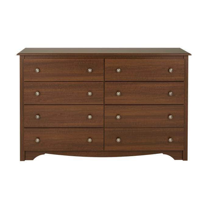Sonoma 8 Drawer Dresser - 5 Color Options for Bedroom, Nursery & Closet Organization | Solid Wood Storage Cabinet with Smooth Gliding Drawers