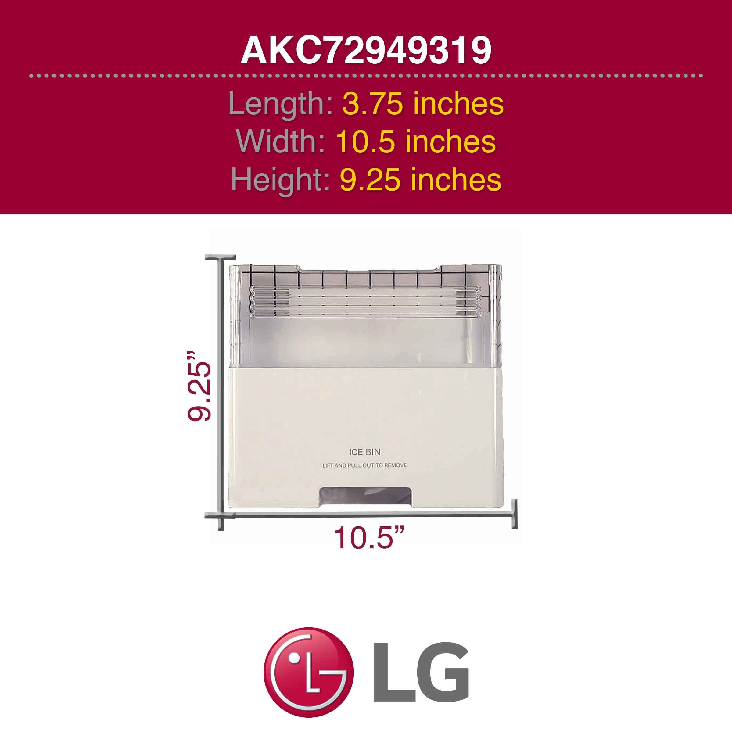 Genuine LG AEQ72909603 OEM Ice Maker Assembly Replacement for LG Refrigerators - Perfect for Kitchen Upgrades & Home Appliance Repairs