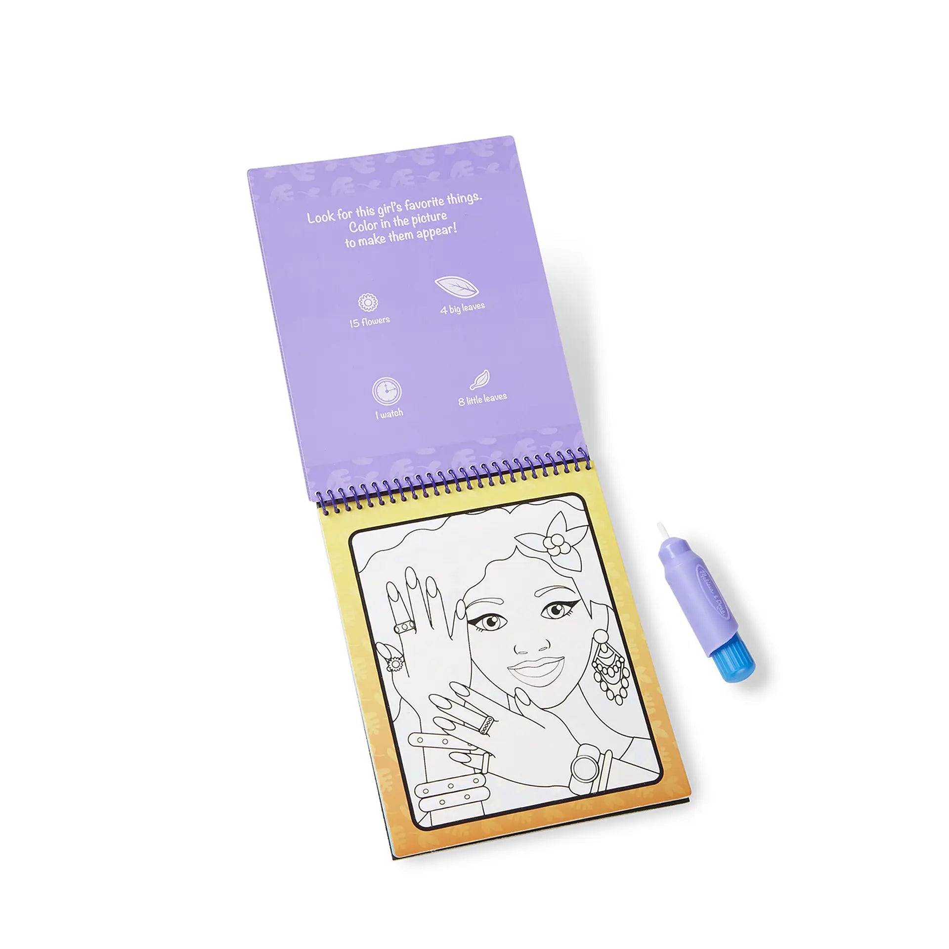 MND9416 On The Go Water Wow Makeup & Manicure Kit - Portable Travel-Friendly Beauty Set for Touch-Ups, Perfect for Vacations, Business Trips & Daily Use
