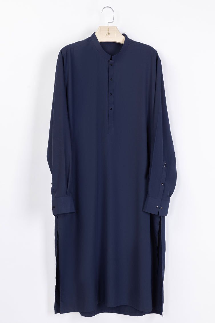 Stylish Blended Blue Kurta Trouser by J. Junaid Jamshed - Perfect for Eid, Weddings & Festive Occasions