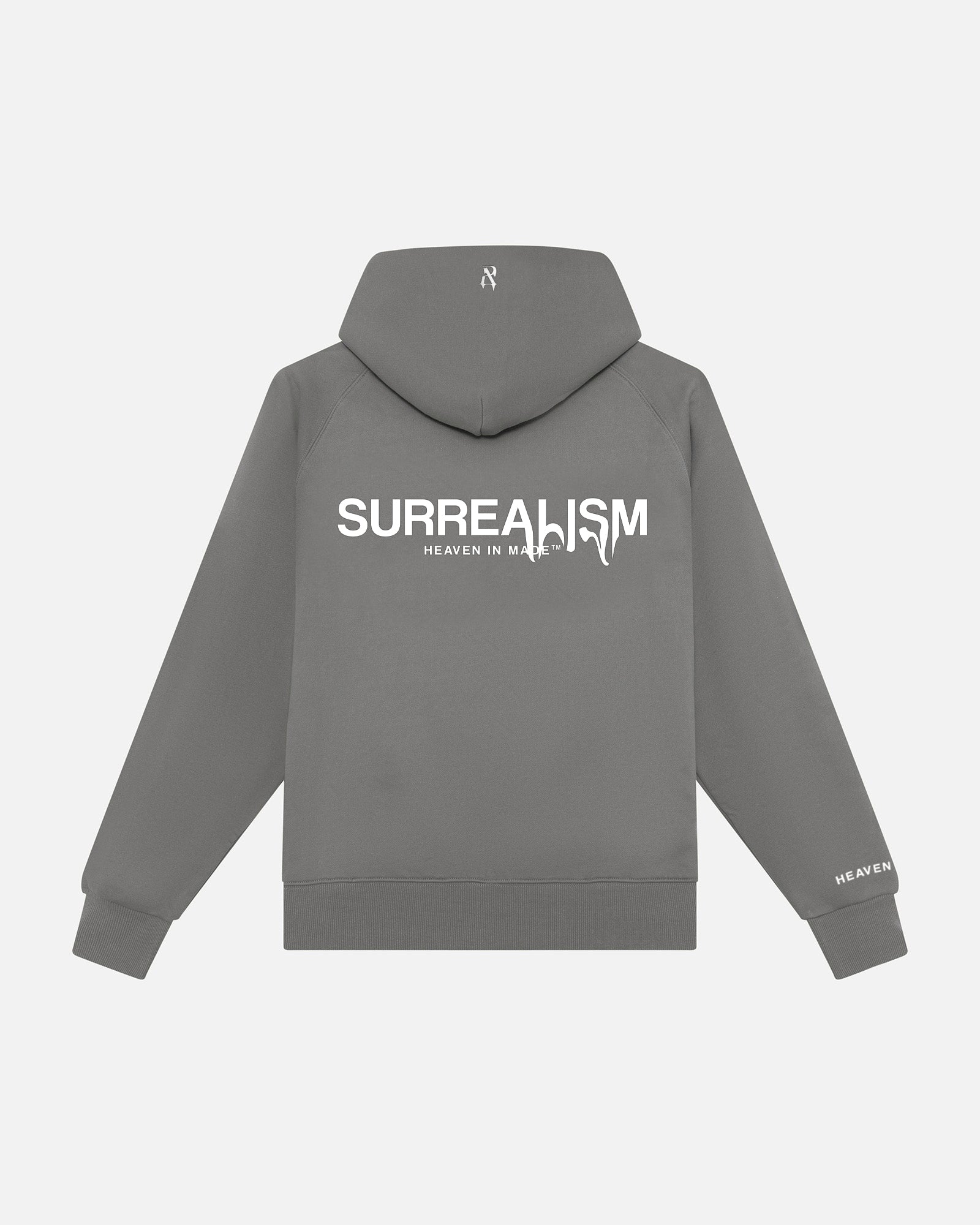 SSS Realism Surreal Logo Hoodie - Cool Grey | Trendy Streetwear for Men & Women | Perfect for Casual Outfits, Urban Fashion, and Everyday Comfort