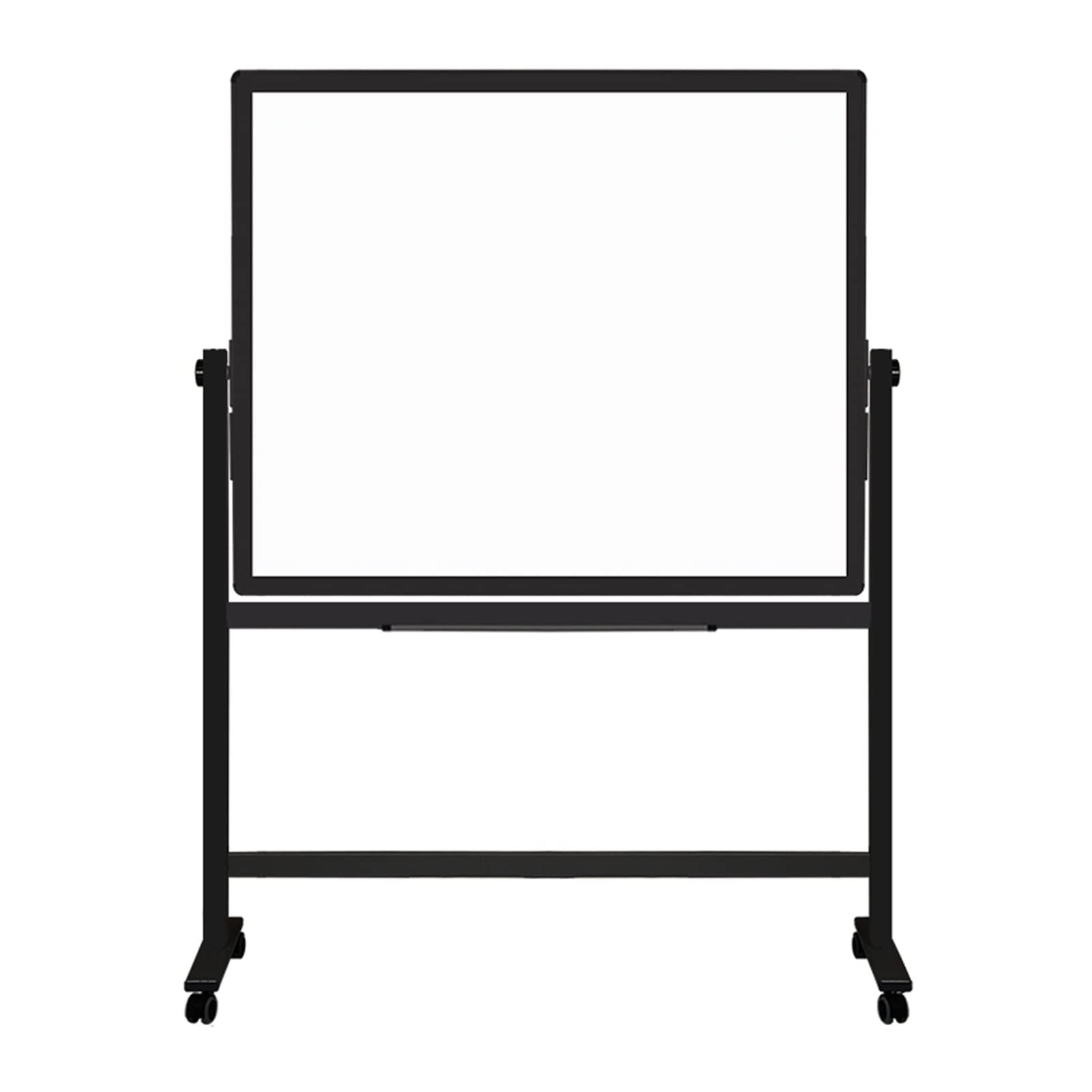 JKXWX Magnetic Double-Sided Whiteboard 120X90cm - H-Frame Mobile White Board for Home Office, Classroom & Meeting Room - Dry Erase Writing Board with Stand (47