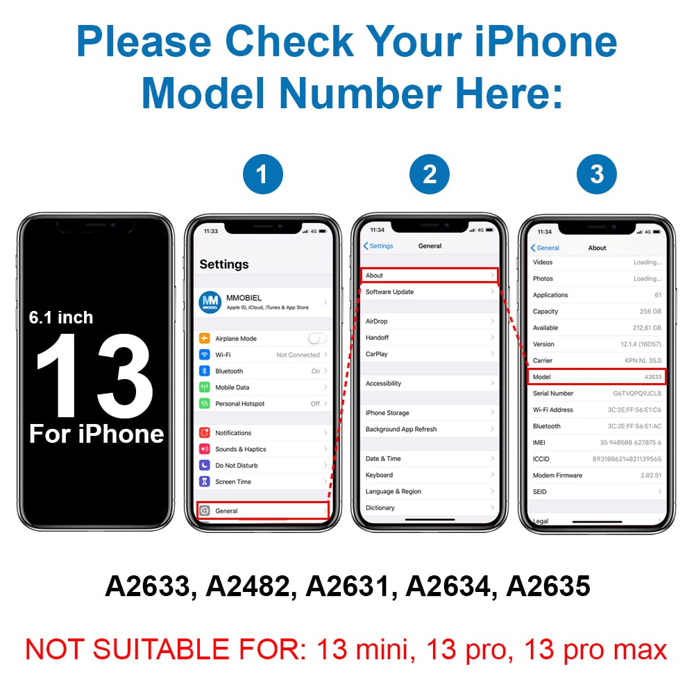 MMOBIEL iPhone 13-6.1 Inch Loud Speaker Replacement (2021 Model) - Ringer Buzzer Flex Cable with Included Screwdrivers - Perfect for DIY Phone Repairs & Speaker Upgrades