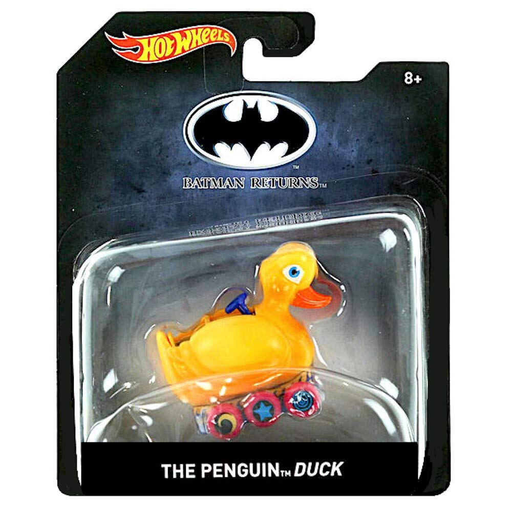 Hot Wheels Batman Returns The Penguin Duck Scale Vehicle - Die-Cast Collectible Car for Kids & Adults - Perfect for Play, Display & Gifts