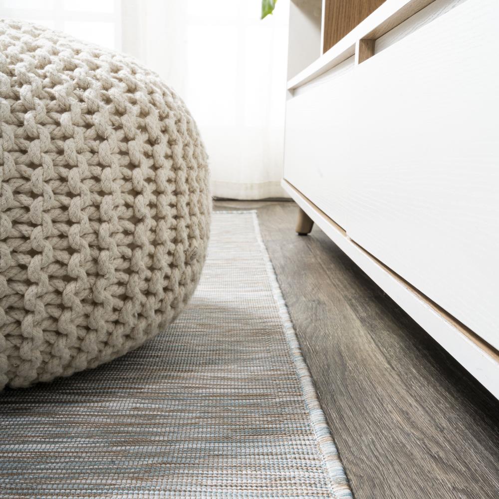 Ethan Modern Flatweave Solid Area Rug - Soft & Durable Indoor Carpet for Living Room, Bedroom, Office - Home Decor & Floor Protection