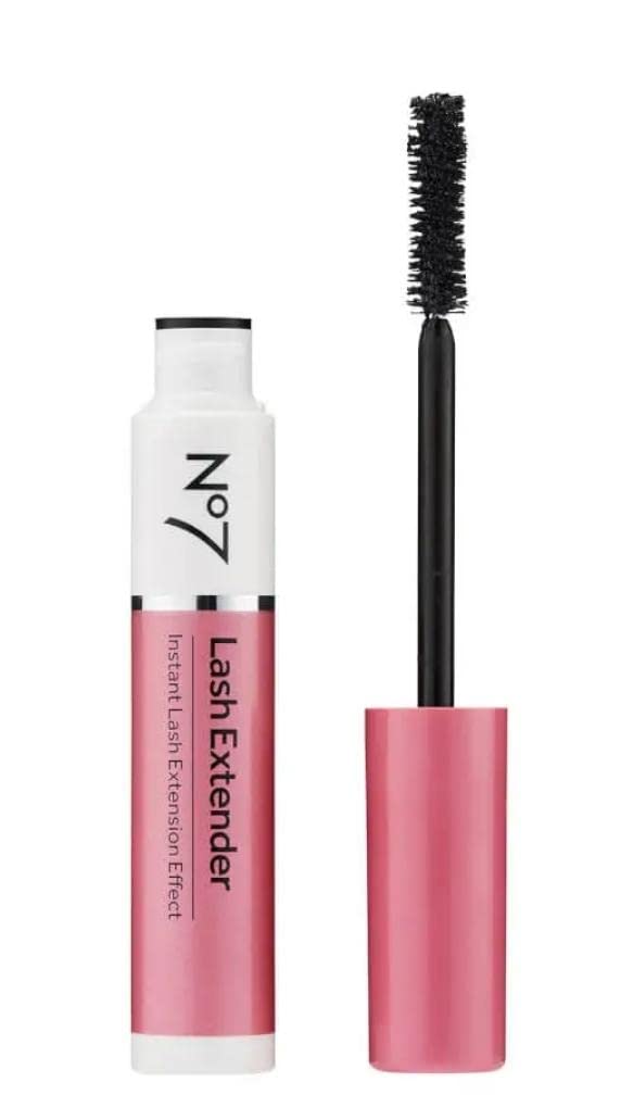 No7 Lash Extender Mascara - Lengthening & Volumizing Black Mascara (7ml, New Packaging) for Dramatic Lashes - Perfect for Day & Night Makeup Looks
