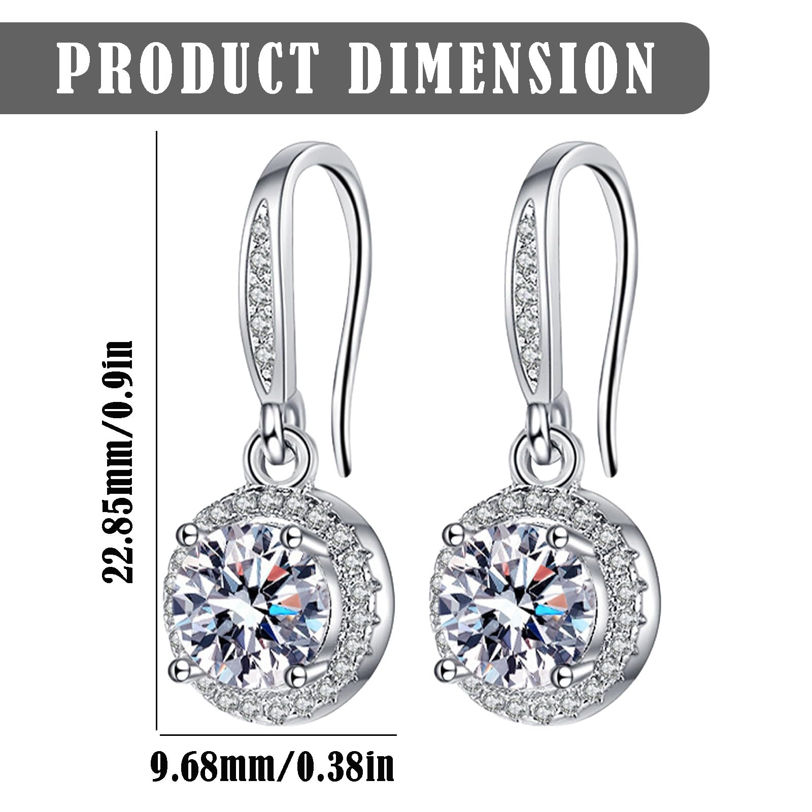 925 Sterling Silver Pearl Drop Earrings for Women - Hypoallergenic Gold Plated Dangle Earrings - Elegant Wedding Jewelry for Brides - Perfect for Bridal Party, Anniversary Gifts & Special Occasions
