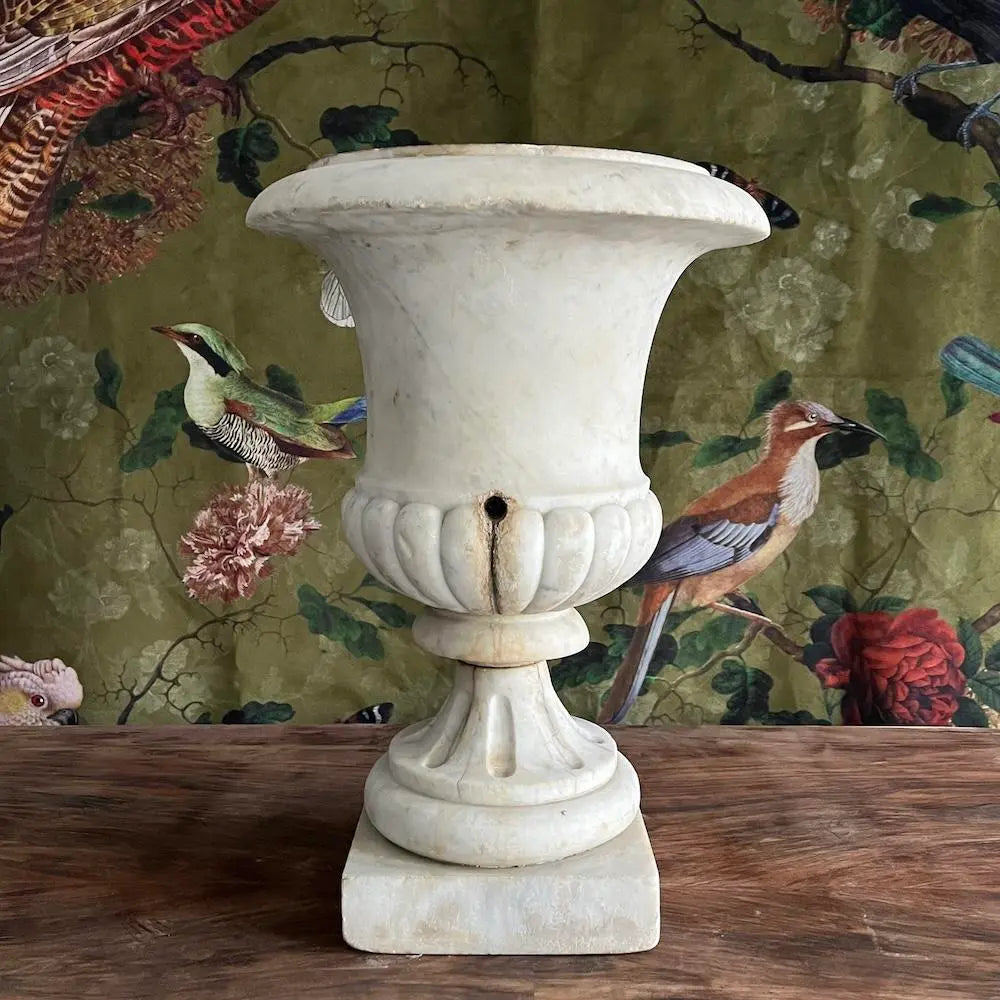 Antique Medici Urn Vase - Classic Italian Renaissance Style Decorative Vase for Home Decor, Wedding Centerpieces & Garden Accents
