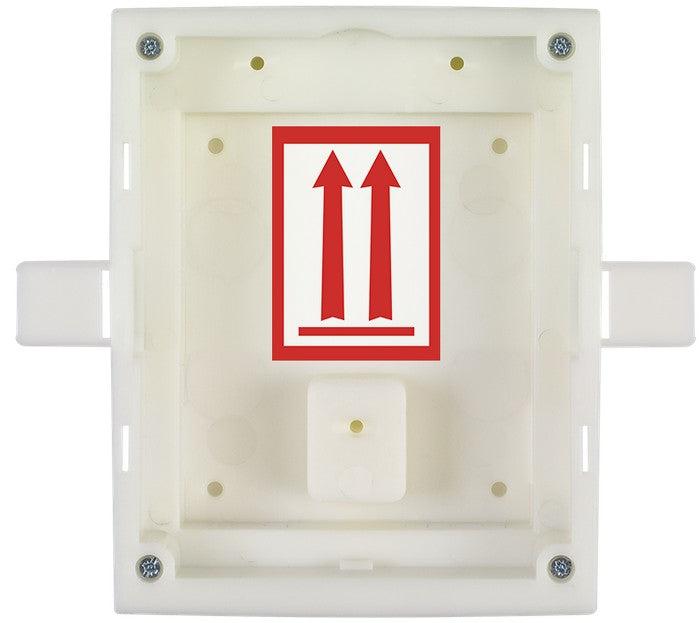 2N Telecommunications 9155014 White Electrical Junction Box - Ideal for Home, Office & Industrial Wiring Installations