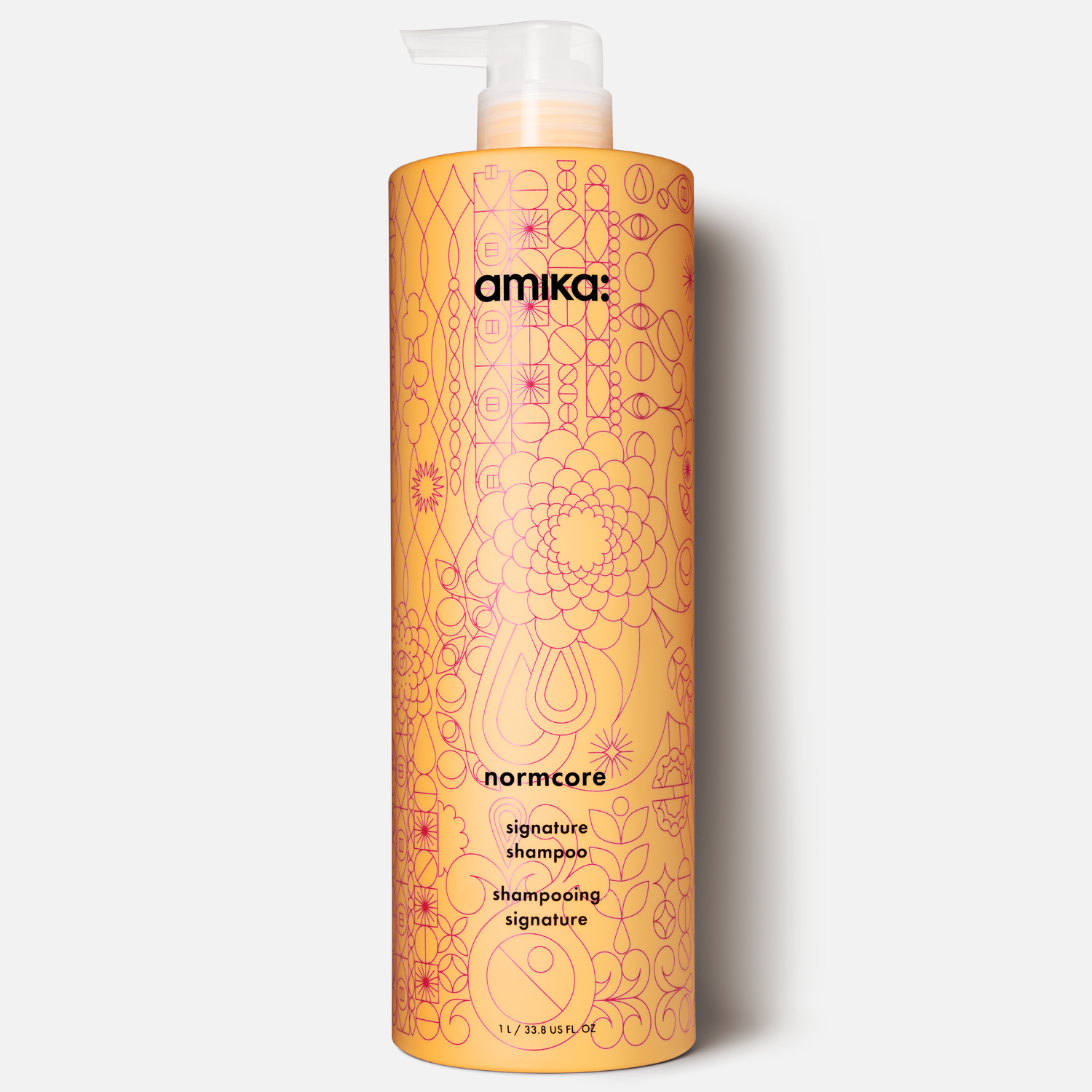 AMIKA NORMCORE Signature Shampoo for Damaged Hair - Sulfate-Free, Vegan & Cruelty-Free Hair Care - Perfect for Dry, Color-Treated & Frizzy Hair - Salon Quality at Home