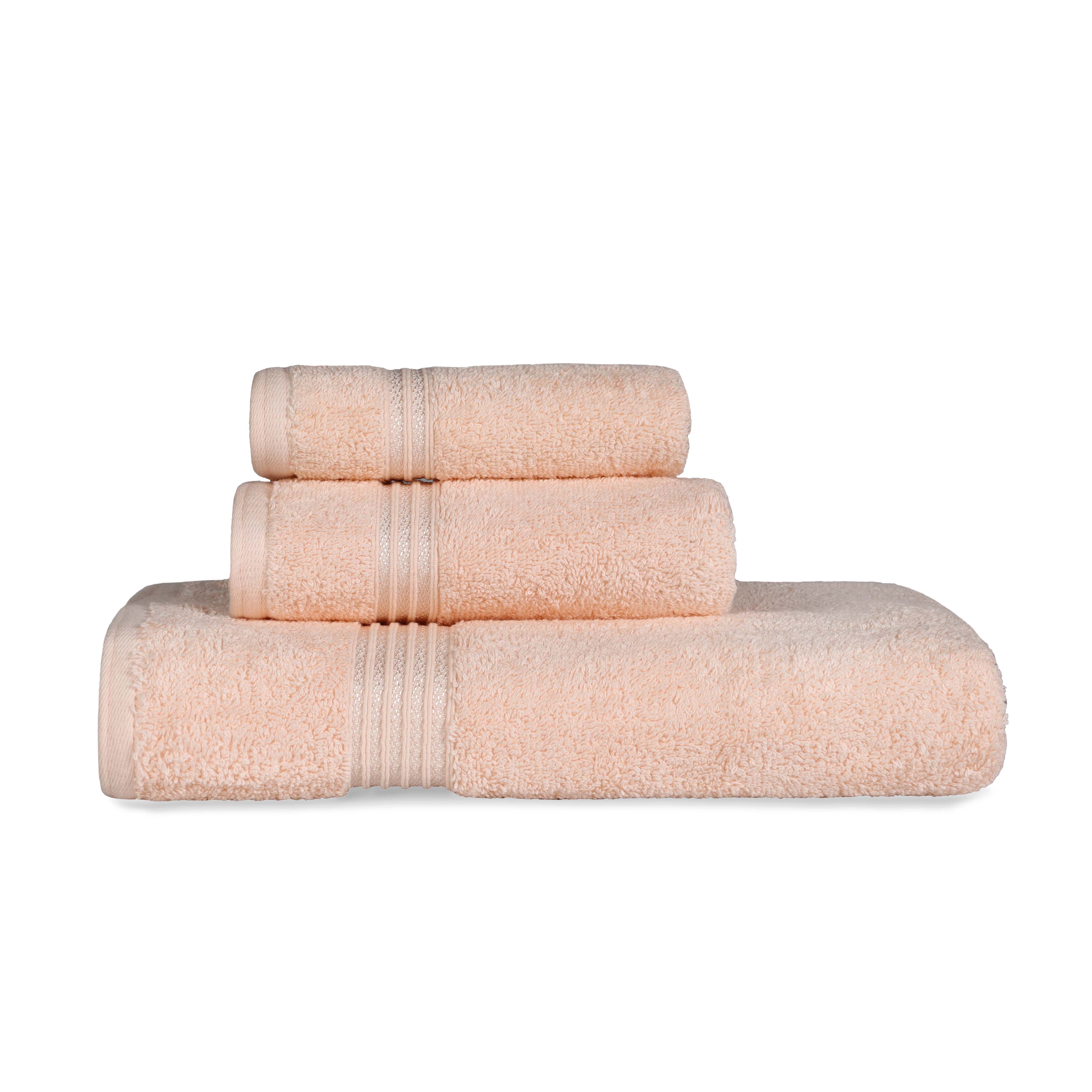 Premium Egyptian Cotton 3-Piece Towel Set - Ultra Soft, Highly Absorbent Bath Towels for Spa, Bathroom & Luxury Home Use