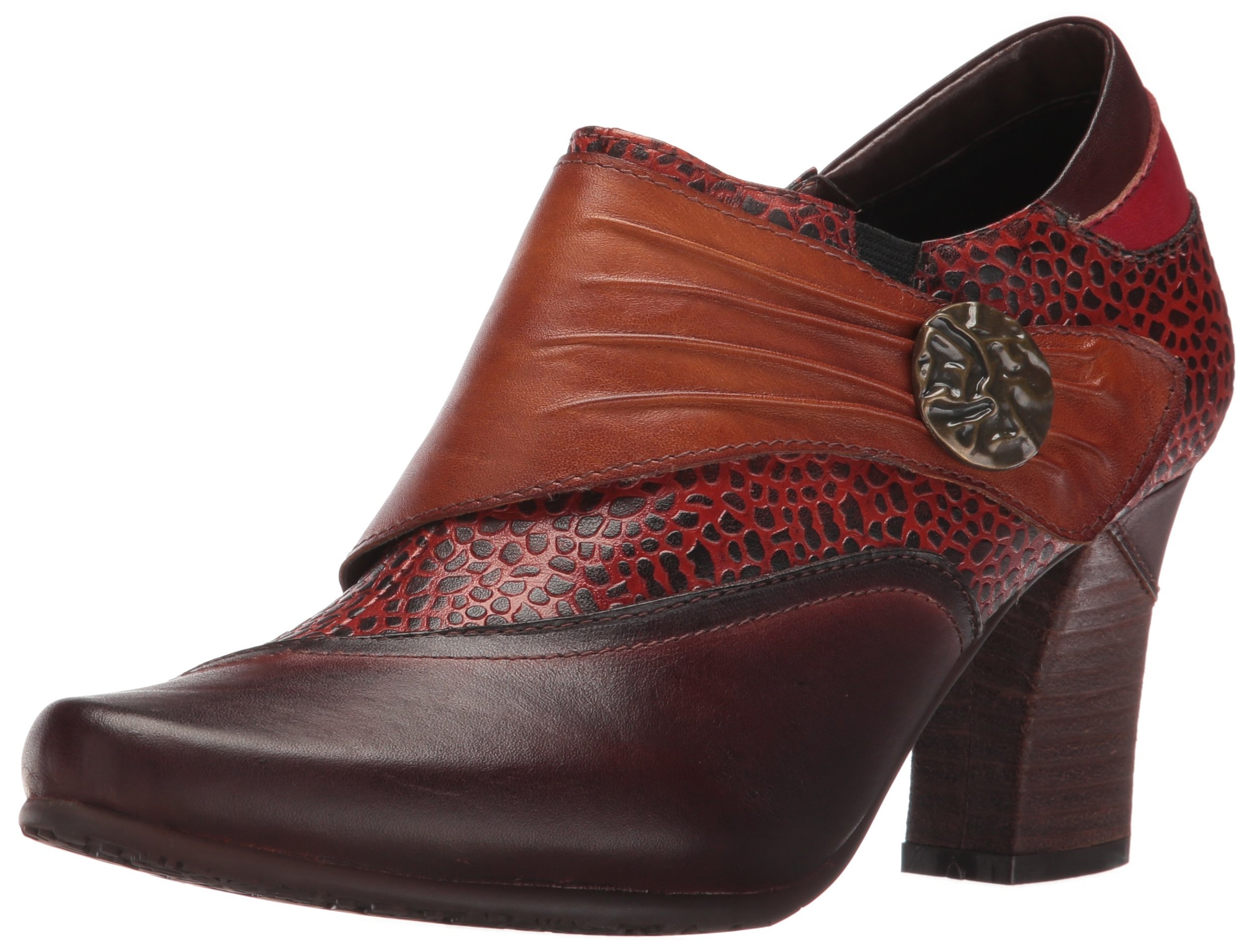 L’Artiste by Spring Step Women's Fia Dress Pump - Elegant Comfort Heels for Work, Wedding & Evening Events | Breathable Leather Pumps for Professional & Special Occasions