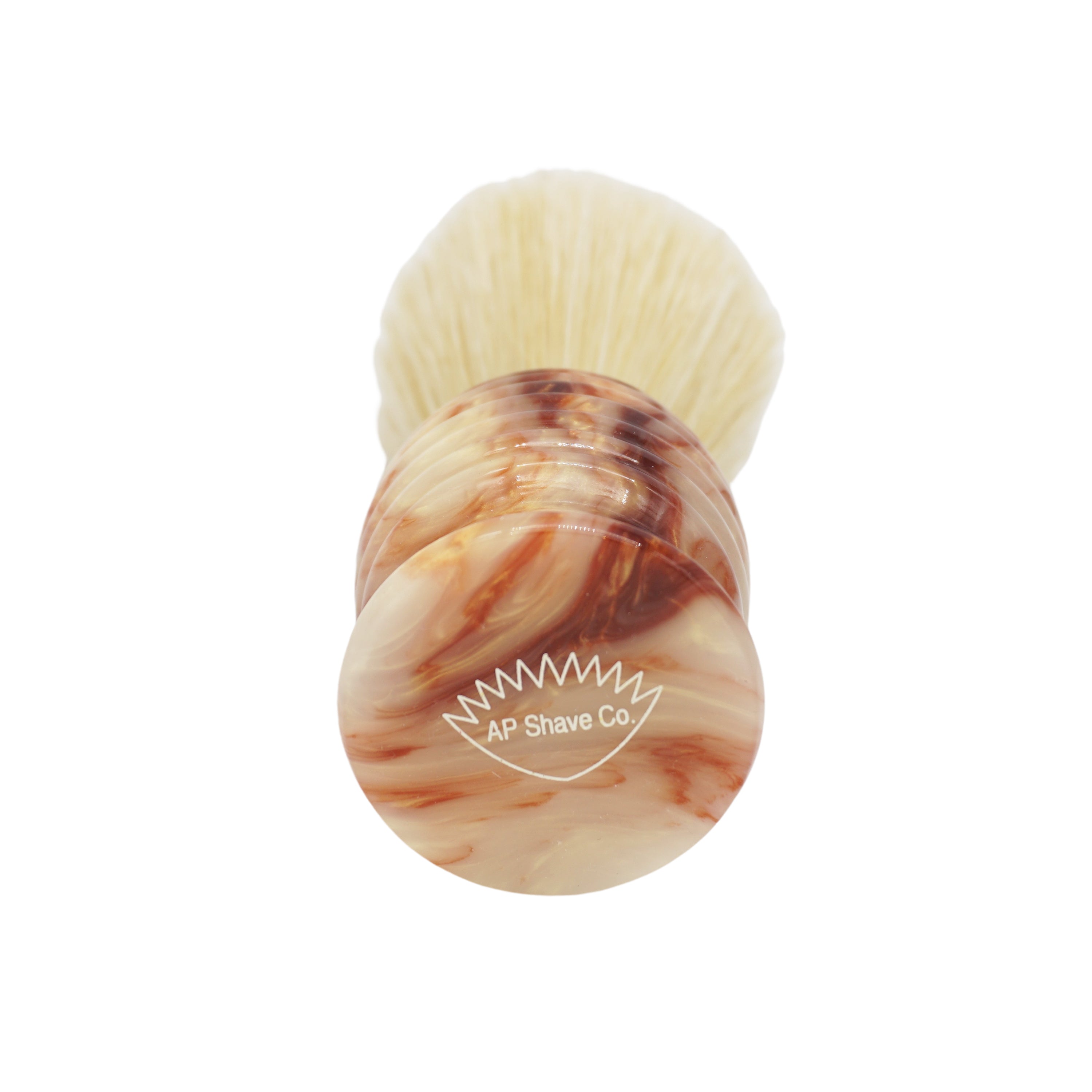 Premium 24mm Semogue SOC Boar Shaving Brush with Crushed Mud Resin Handle #84 by AP Shave Co. - Handcrafted by Shavemac - Perfect for Wet Shaving & Grooming Rituals