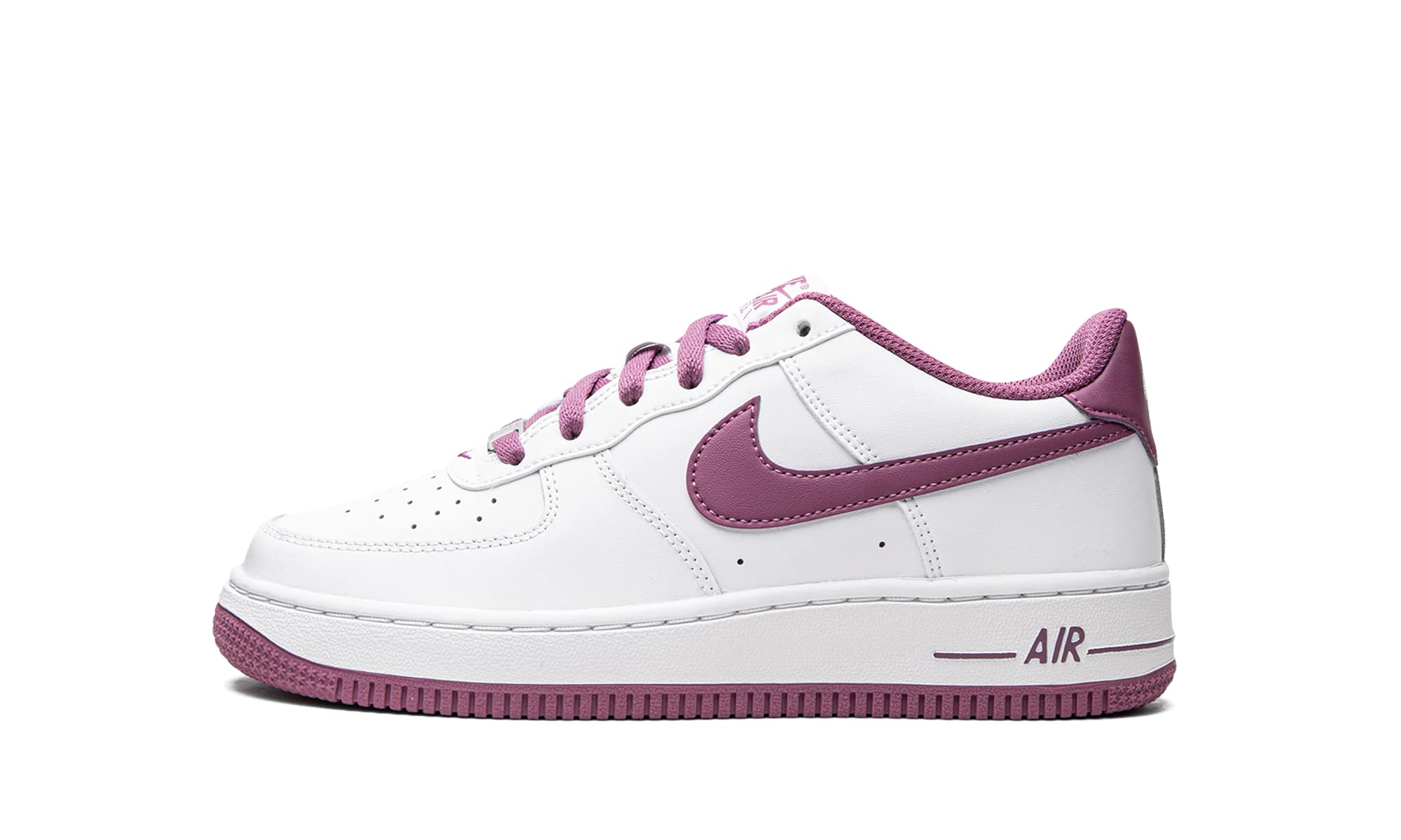 Nike Youth Air Force 1 Low DH9600 101 White Mauve Sneakers - Kids' Basketball Shoes for Boys & Girls - Perfect for School, Sports & Casual Wear