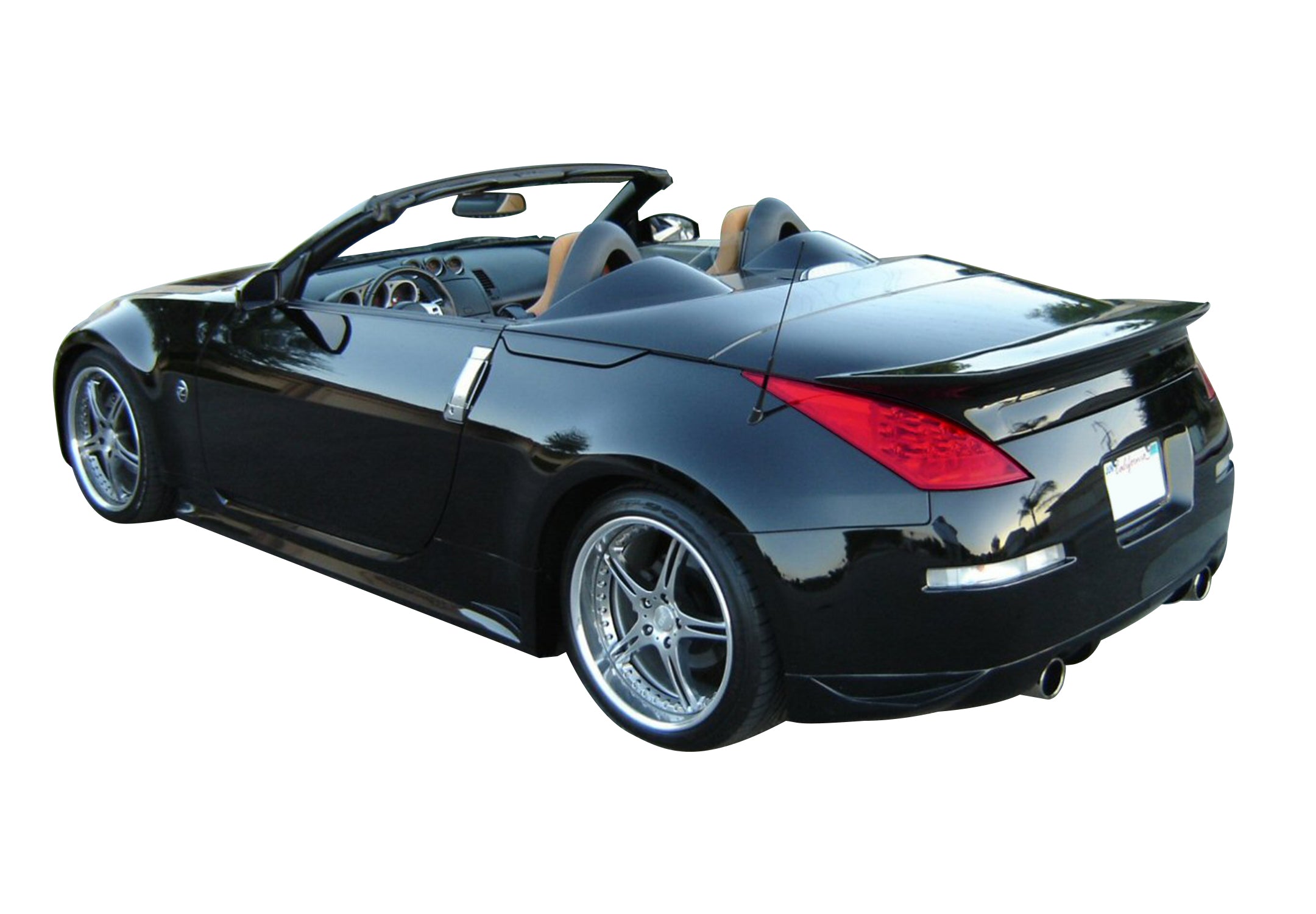 2004-2009 Nissan 350Z Z33 Convertible Rear Wing Spoiler Type 1 (Part #1035079) - Aerodynamic Upgrade for Sports Car Performance & Style