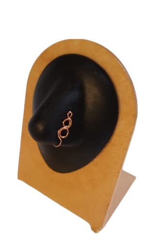 Afrocentric Fake Nose Ring - Gypsy Nose Cuff - Bohemian Nose Jewelry - Ethnic Nose Ring - The Oracle Nose Cuff for Women | Perfect for Festivals, Parties & Boho Fashion