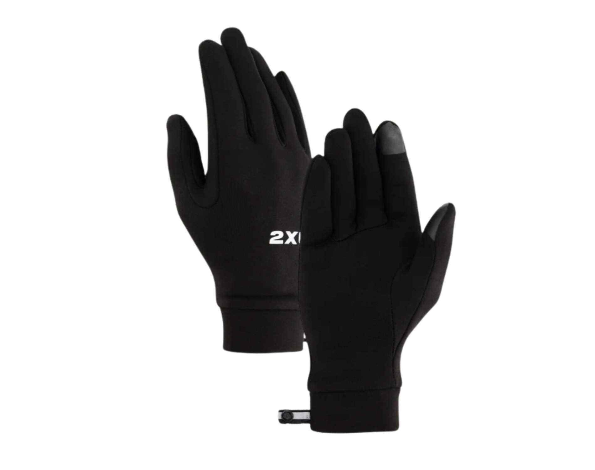 2XU Running Gloves for Men & Women - Lightweight, Breathable & Grip-Enhanced - Perfect for Cold Weather Training, Jogging & Outdoor Sports