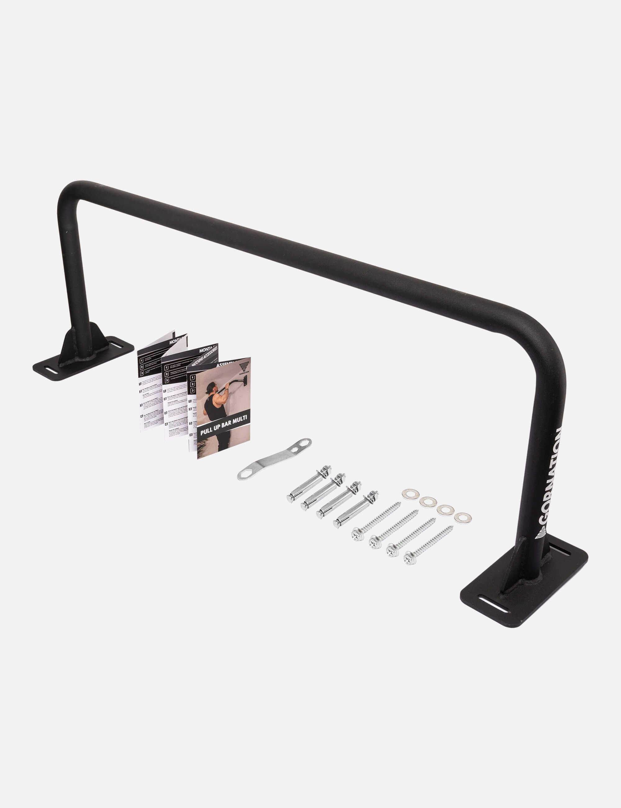 Best Pull Up Bar for Home Gym - Multi-Grip Chin Up Bar for Doorway & Wall Mount - Perfect for Strength Training & Fitness Workouts