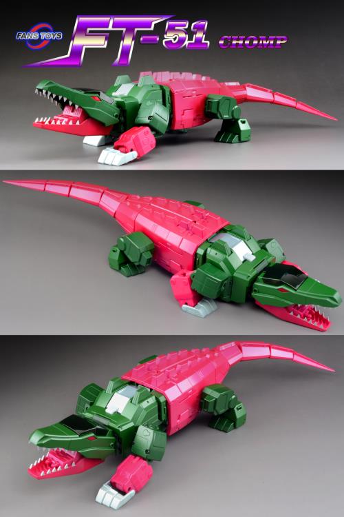 Fans Toys FT-51 Chomp Action Figure - Transformers Inspired Collectible Toy for Adults & Kids - Perfect for Display, Gifts, and Role-Playing Scenes