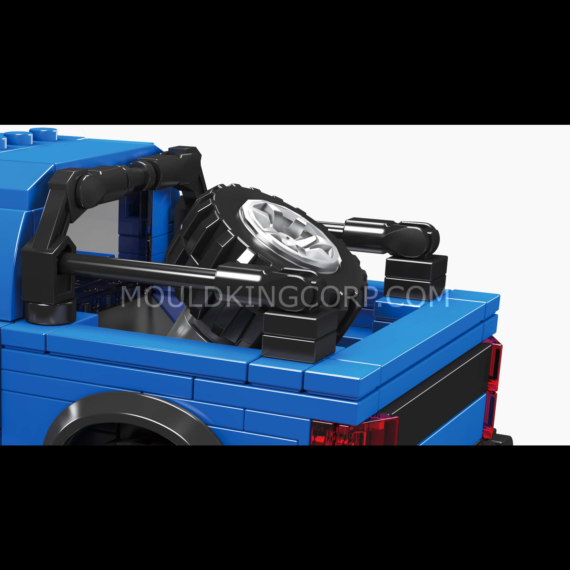 Mould King 27057 F-150 Raptor Pickup Truck Building Blocks Set | 465 Pieces STEM Toy for Kids & Adults | Creative DIY Model Car for Home Decoration & Gift