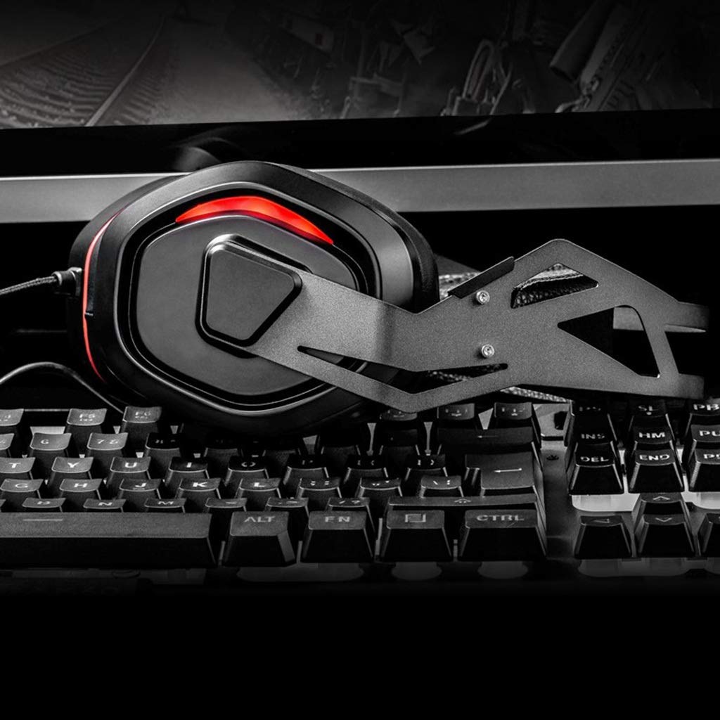 Noise Canceling Gaming Headset with Mic - Stereo Sound for PC Gaming & Music, Sweat Resistant - Perfect for Esports & Streaming