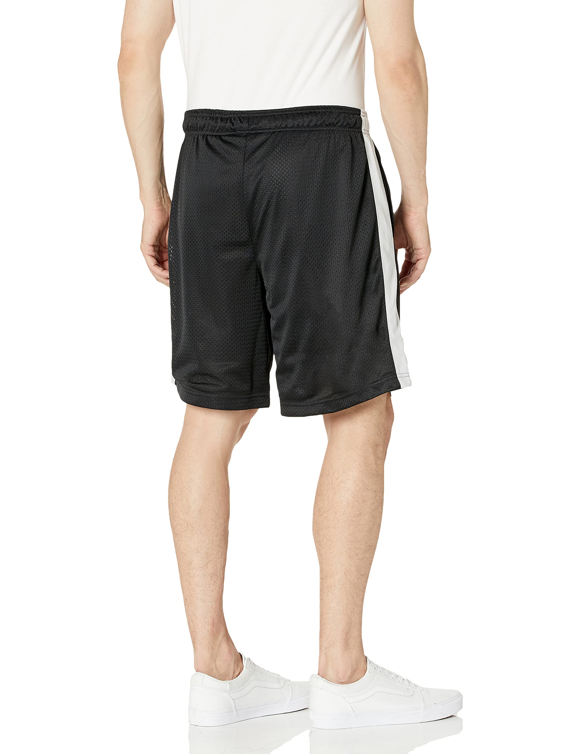 Southpole Men's Athletic Gym Shorts with Pockets - Lightweight Quick-Dry Breathable Mesh Workout Shorts for Running, Basketball & Training
