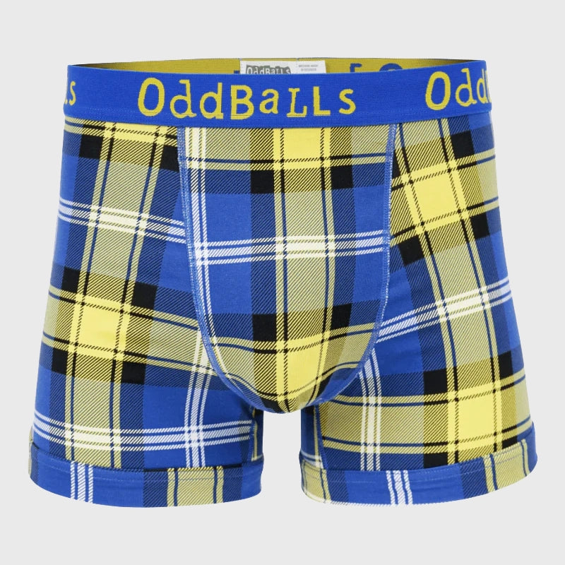 My Name's Doddie Tartan Boxer Shorts for Men - Comfortable Cotton Underwear | Perfect for Casual Wear, Lounge & Sleep