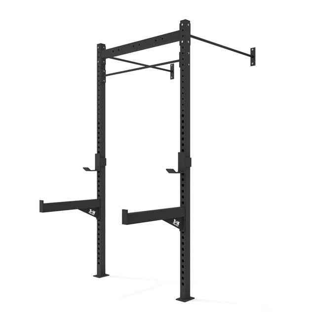 XM FITNESS 4 4 Wall Mount Rig V2 - Heavy Duty Home Gym Equipment for Cross Training, Strength Workouts & Functional Fitness - Perfect for Garage Gyms & Small Spaces