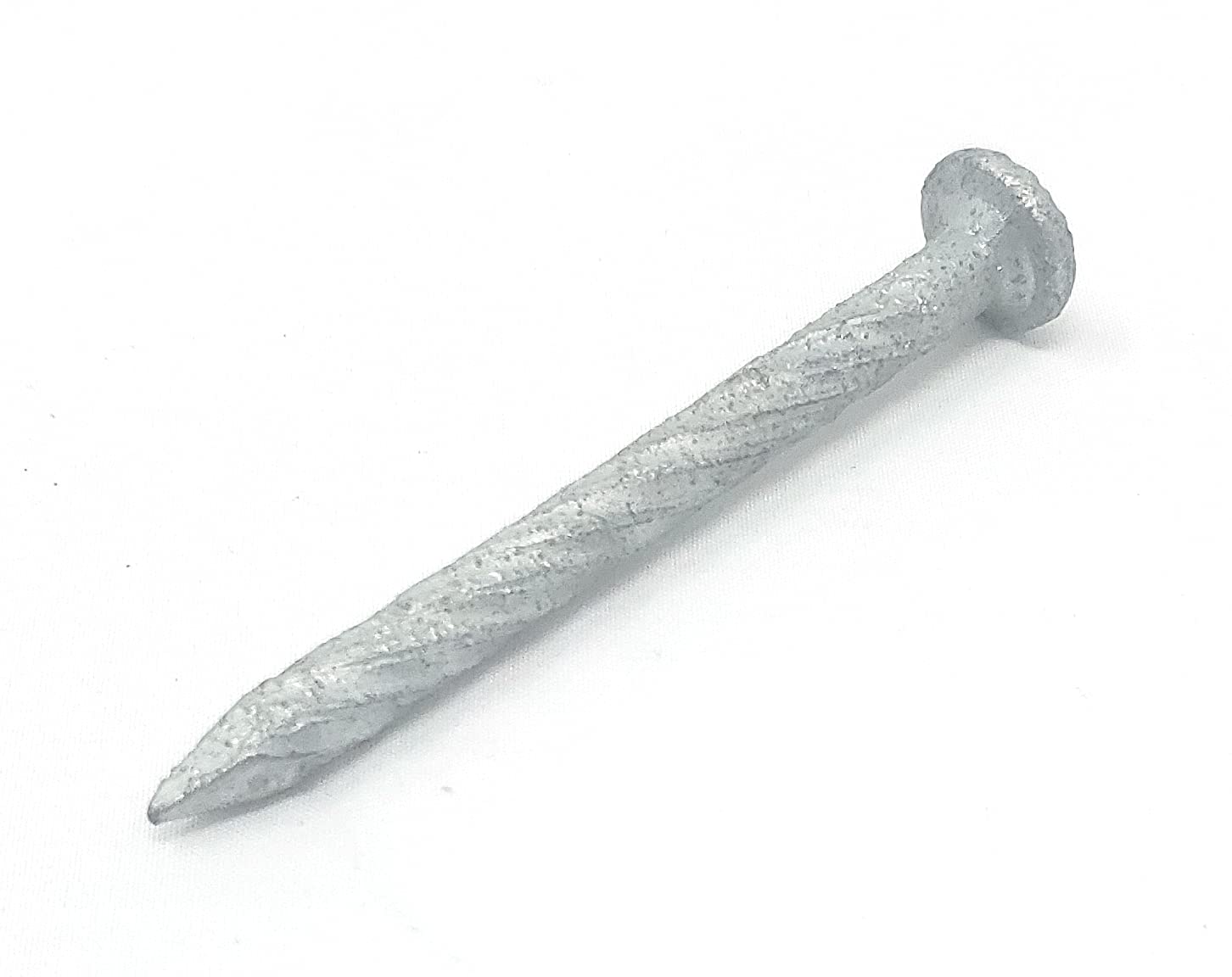 3 Inch Concrete Nails - Heavy Duty Galvanized Steel Masonry Nails (100-Pack) - Perfect for Framing, Construction & DIY Projects