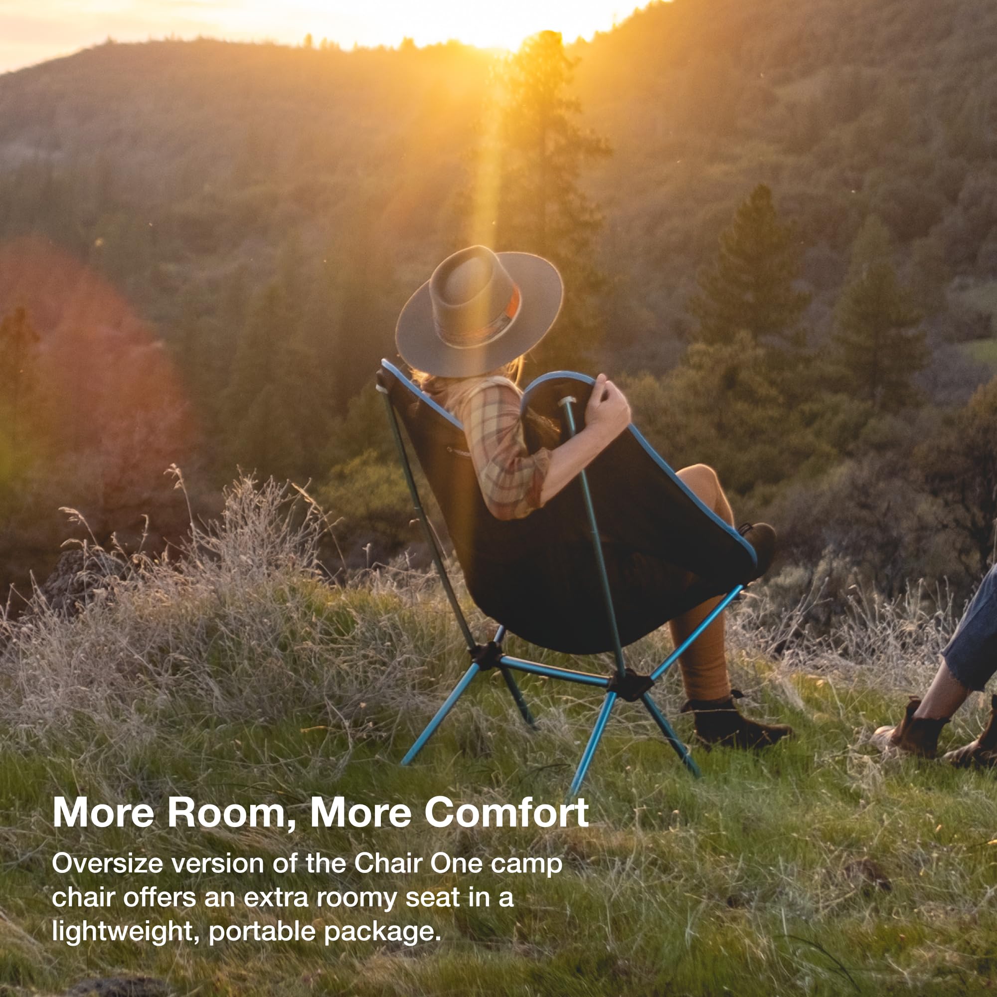 Helinox Chair One XL - Lightweight, Portable & Collapsible Camping Chair for Outdoor Adventures, Hiking, Backpacking & Beach Trips