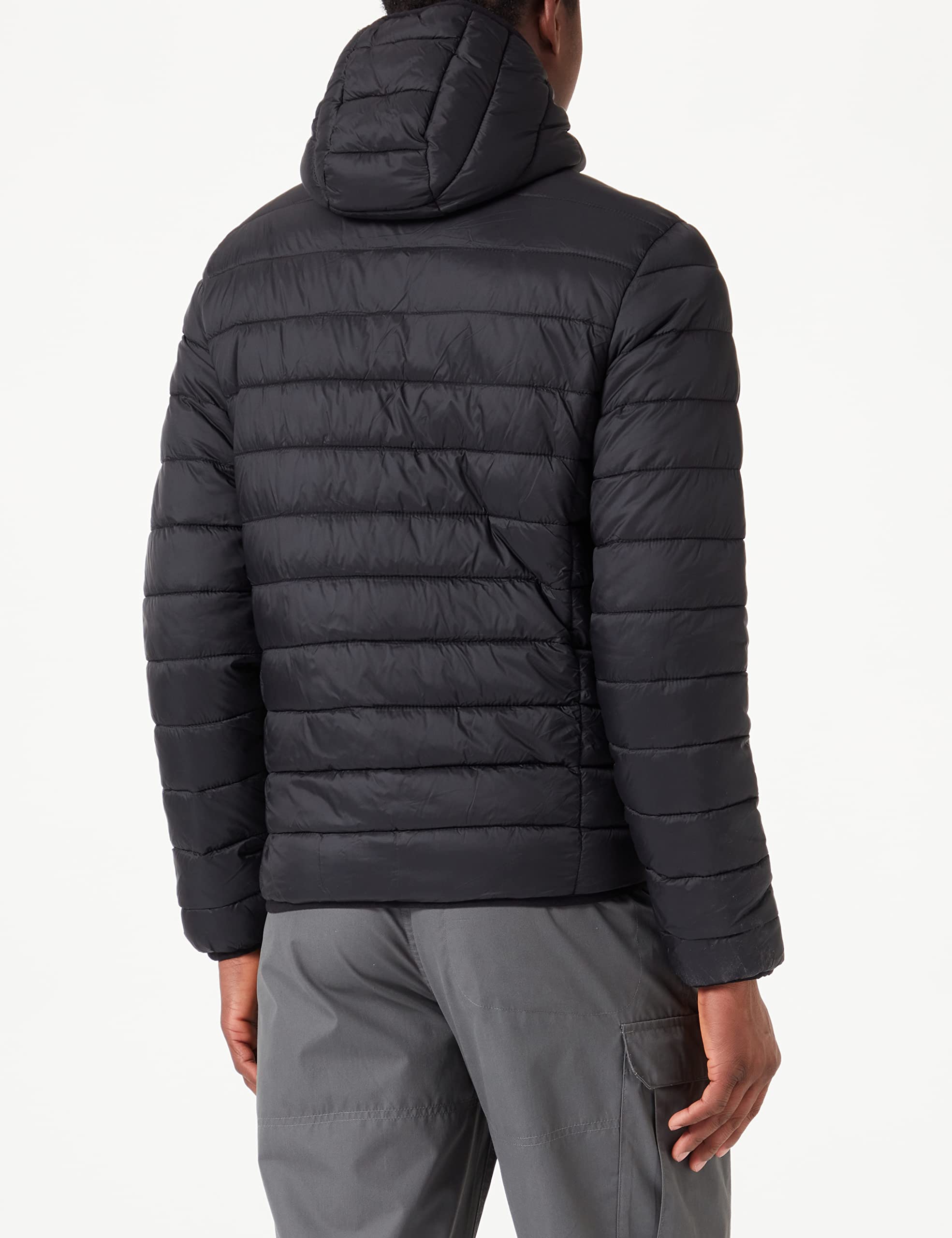 CMP Men's Water-Resistant Hooded Jacket - Lightweight Windbreaker for Hiking, Camping & Outdoor Activities