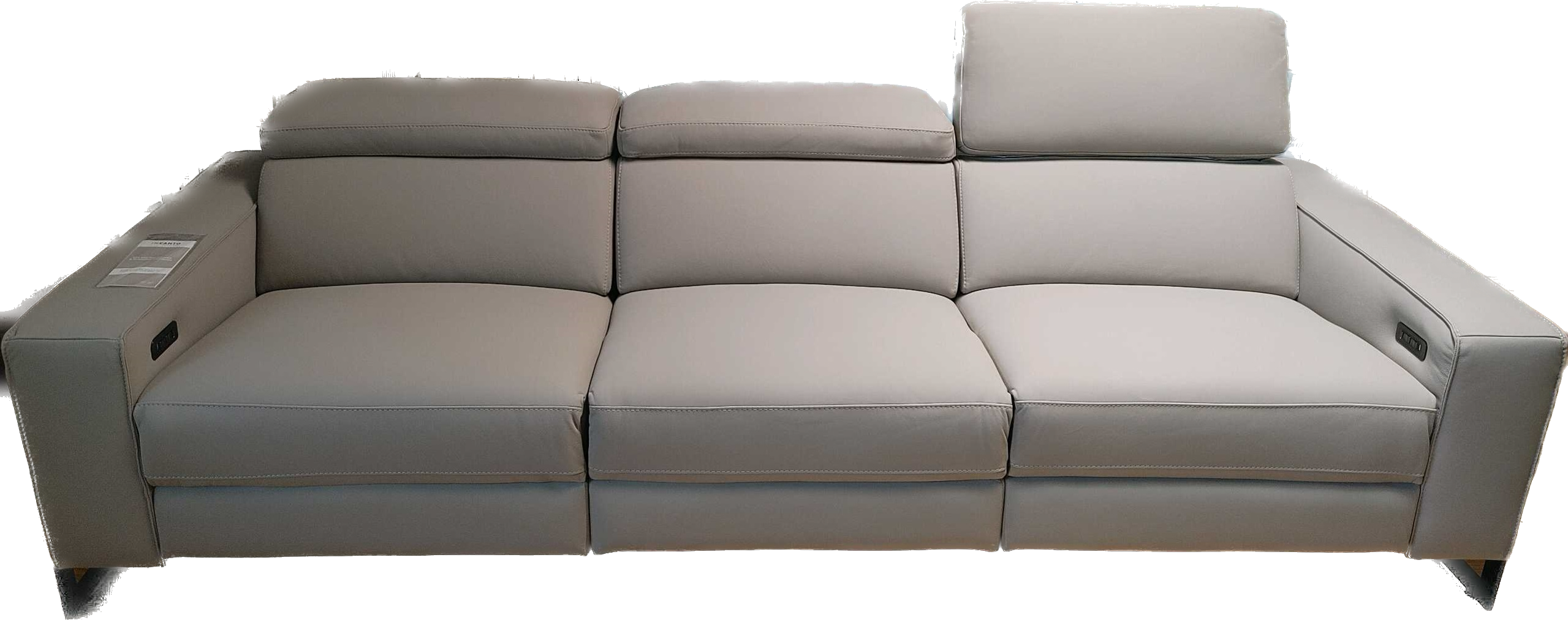 INCANTO I829 Recliner Chair - Premium PU Leather Reclining Sofa with Adjustable Backrest & Footrest - Perfect for Living Room, Home Theater & Office Relaxation