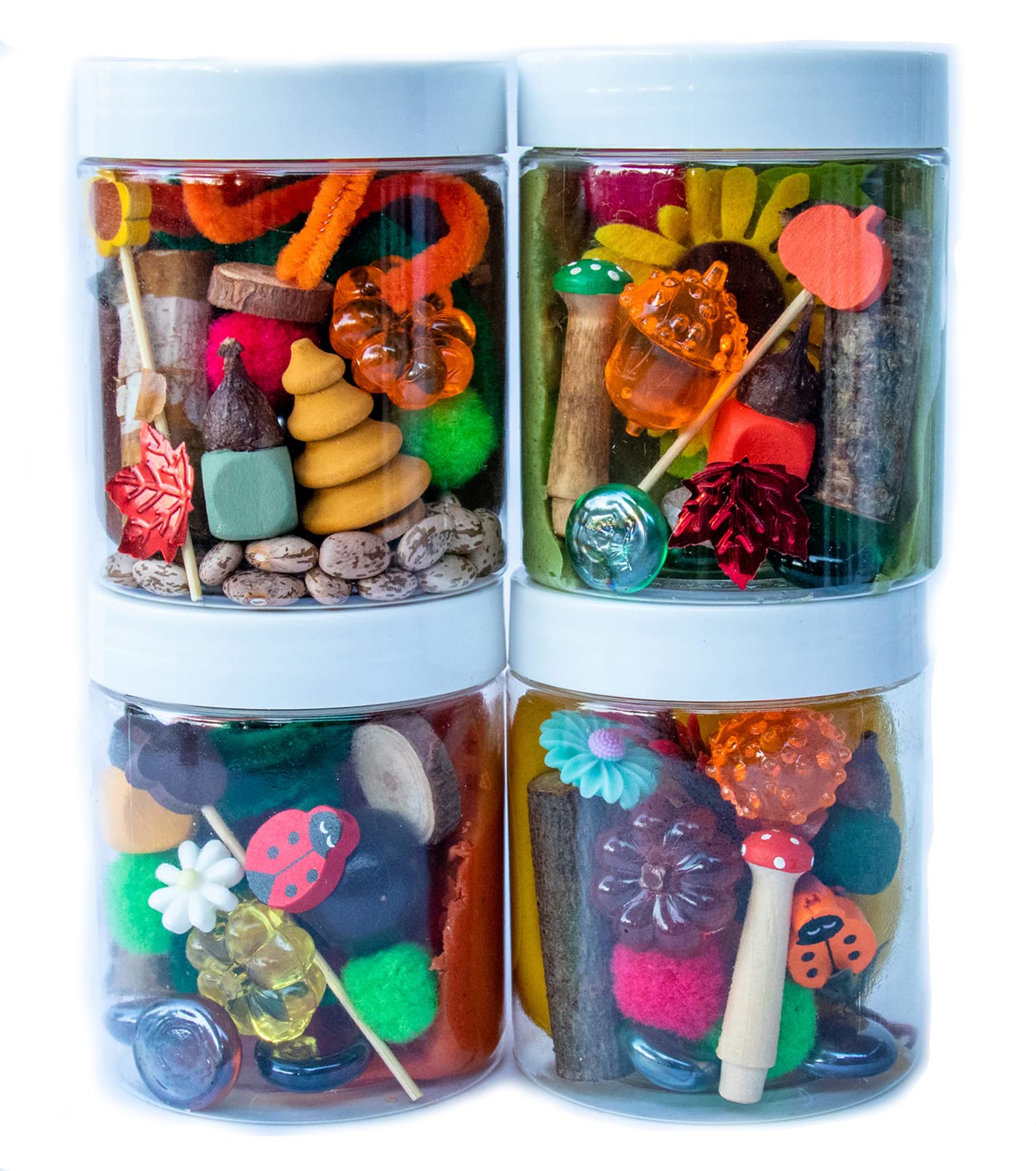 Eco-Friendly Play Dough Sensory Kit for Kids - Non-Toxic, Reusable & Travel-Friendly Sensory Play Set - Perfect for Birthday Party Favors, Classroom Activities & On-The-Go Playtime