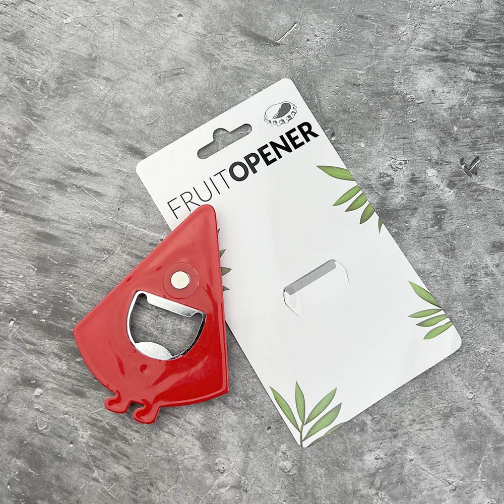 Watermelon Shaped Bottle Opener - Fun & Creative Fruit Beer Bottle Opener for Men, Dad, Boyfriend, Bartender - Perfect for Summer BBQs, Pool Parties & Gifts