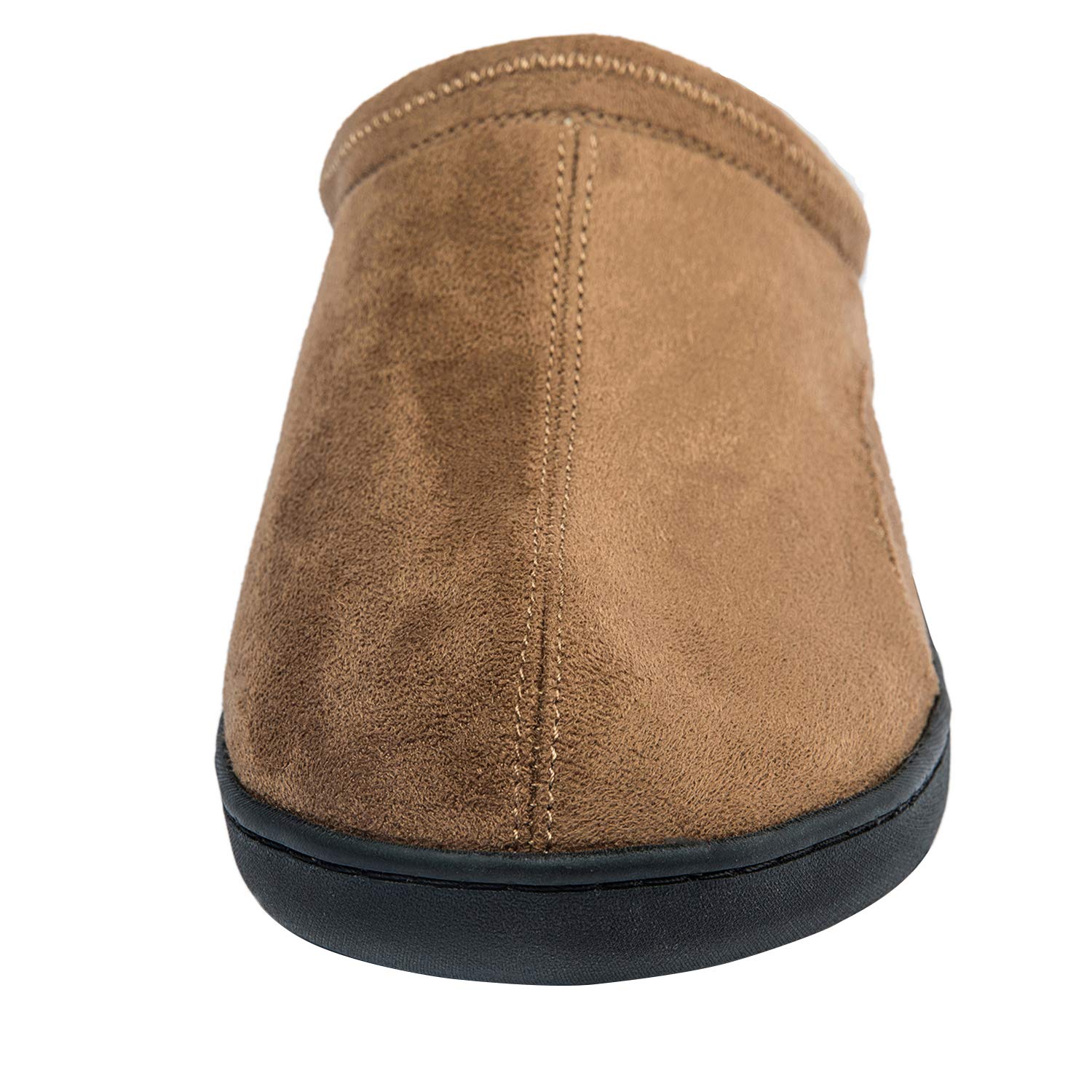 Josaywin Men's Memory Foam Slippers - Soft Plush Fleece Lining Indoor/Outdoor House Shoes for Comfort & Support - Perfect for Home, Lounge, and Backyard Relaxation