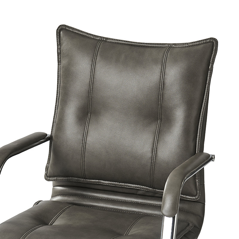 Ergonomic Doug Task Chair with Padded Arms - Adjustable Office Chair for Home & Work - Comfortable Desk Chair with Lumbar Support for Long Hours Sitting