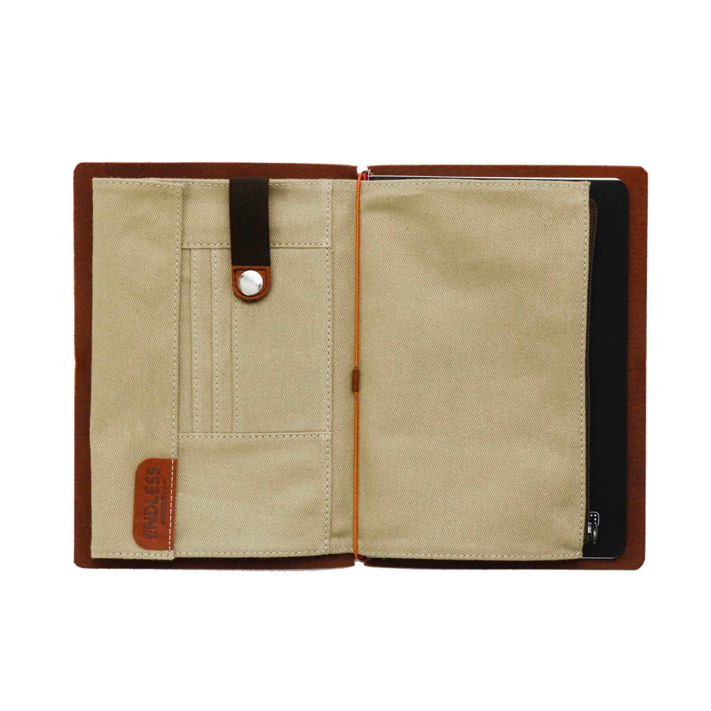 Endless Explorer Large Cotton Wallet for Men & Women - RFID Blocking Travel Wallet with Multiple Card Slots - Perfect for Everyday Use, Business Trips & Outdoor Adventures