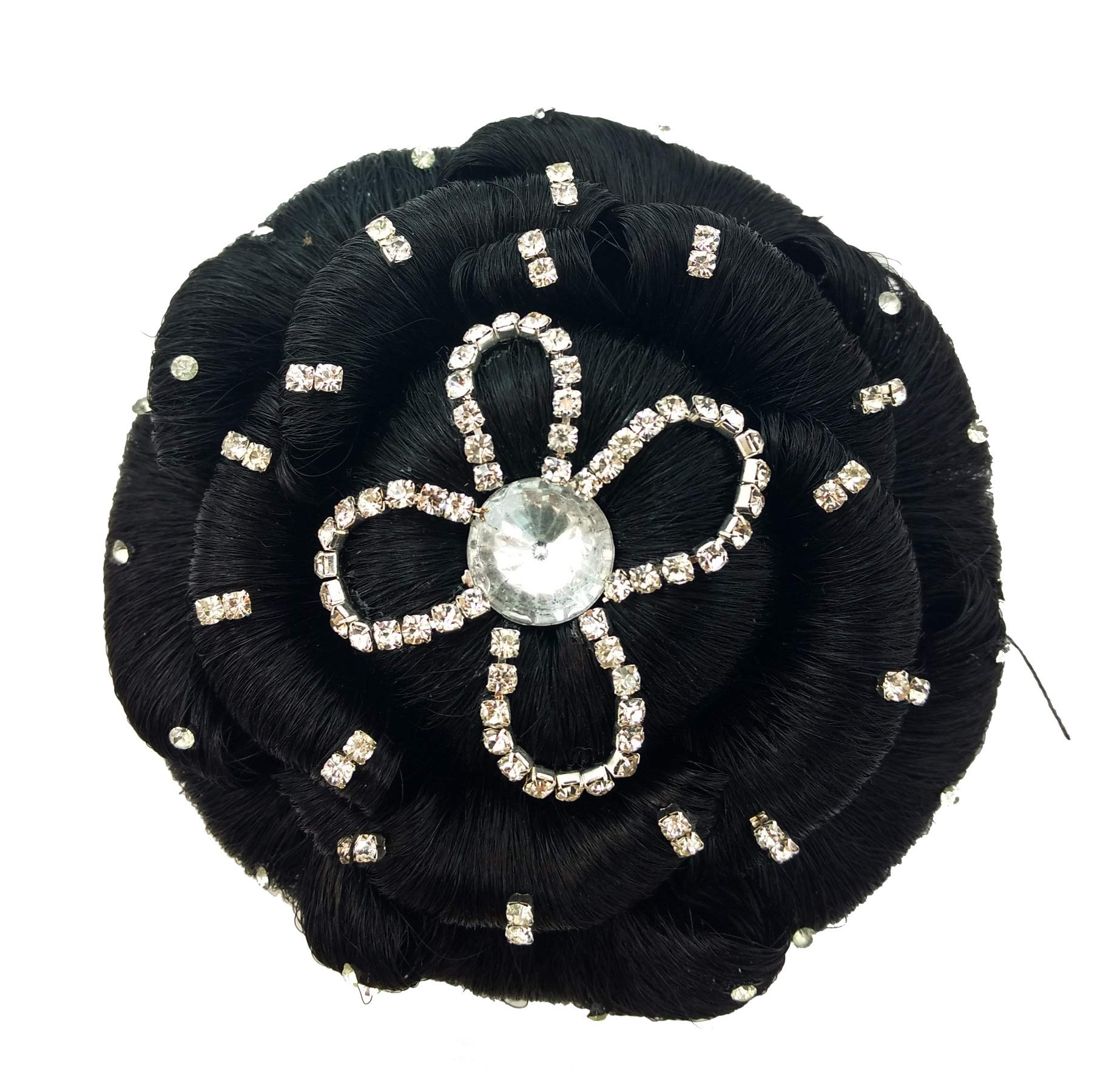 Jasmina Super Deluxe Hair Bun Maker - Premium Hair Accessories for Women, Perfect for Updos, Ponytails & Special Occasions