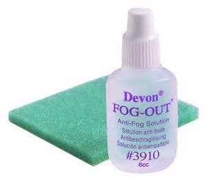 COVIDIEN KENDALL DEVON™ FOG-OUT Anti-Fog Solution for Surgical Goggles & Glasses - Prevent Lens Fogging During Medical Procedures & Outdoor Activities